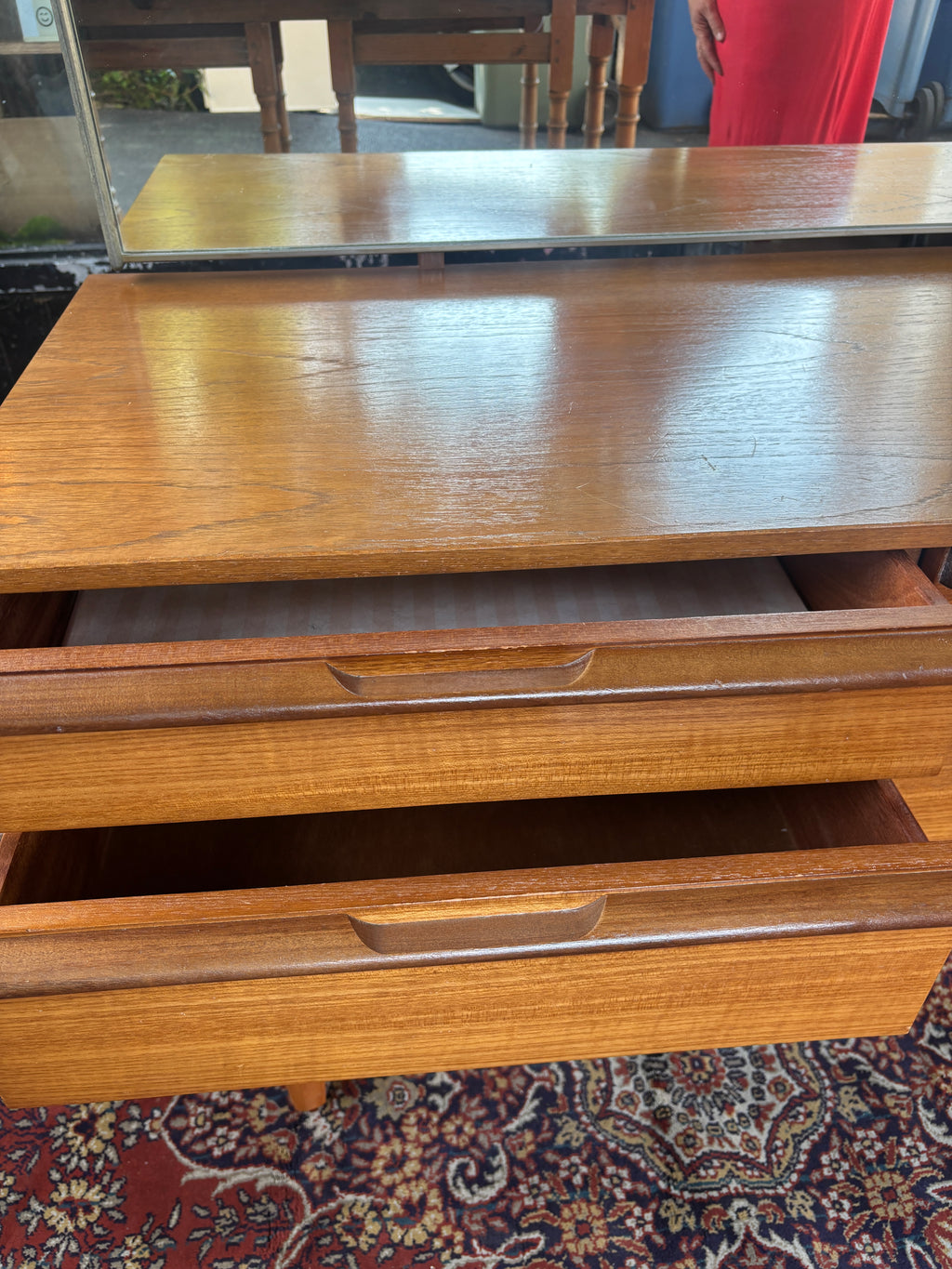 Mid century teak Avalon dressing table/sideboard