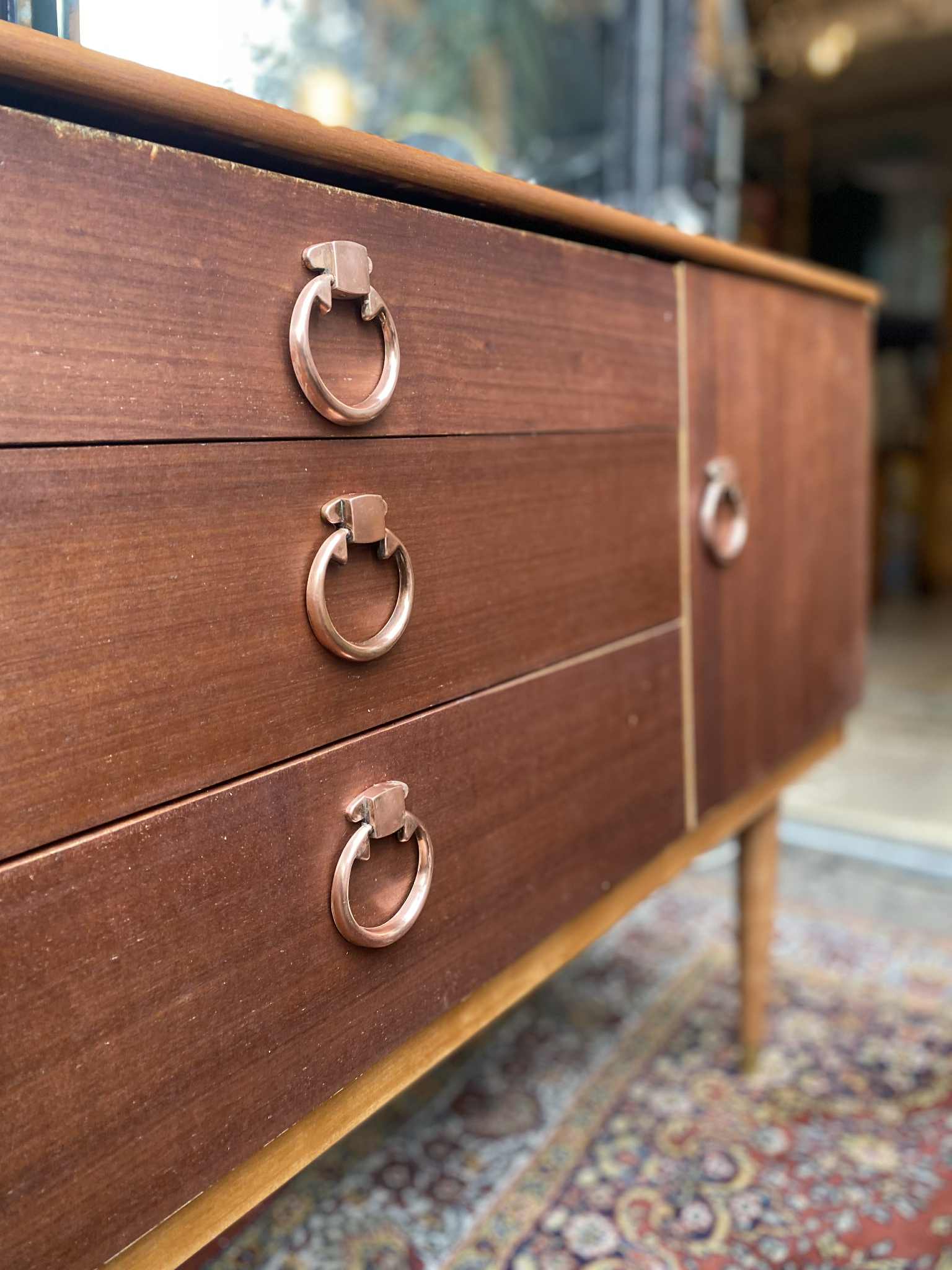 Mid century Schreiber side cabinet