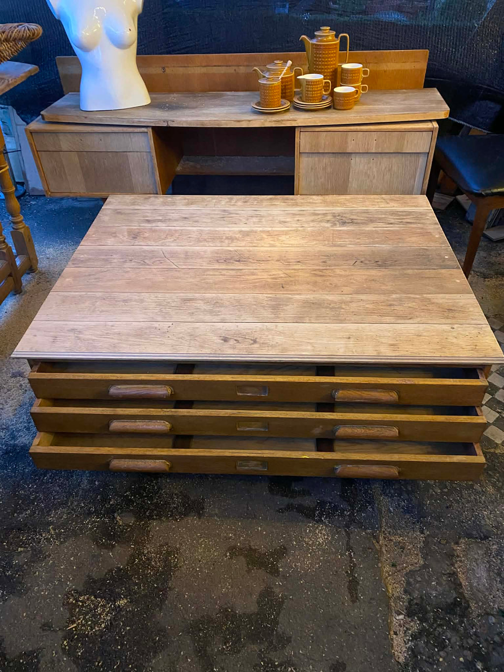 1950s Architect’s plan chest