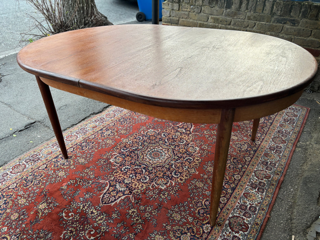 Mid Century early G-Plan teak extendable table