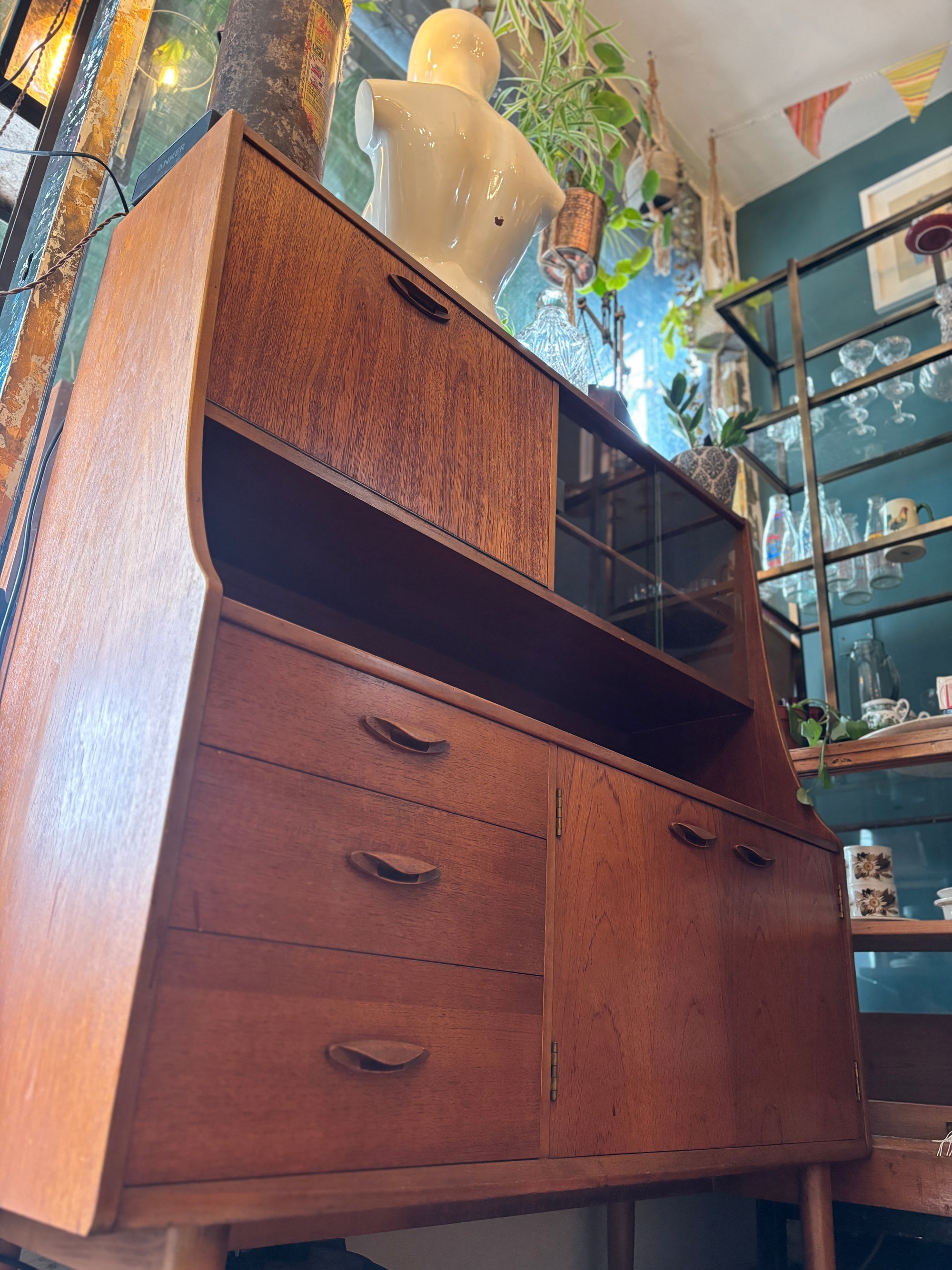 Mid Century G Plan teak highboard