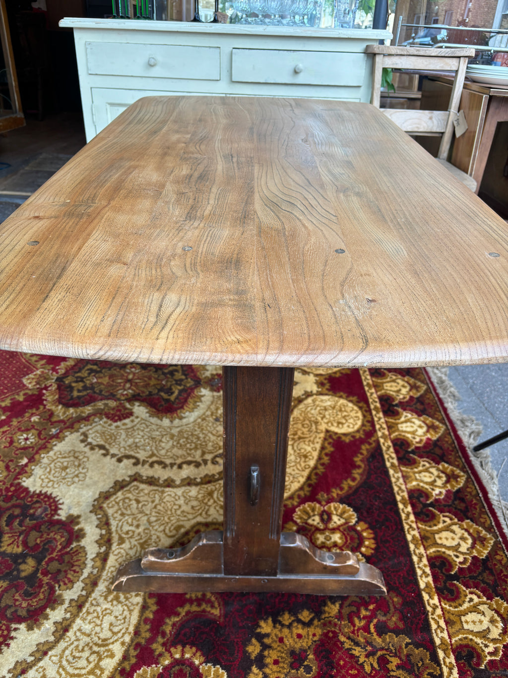 Vintage Ercol refectory table