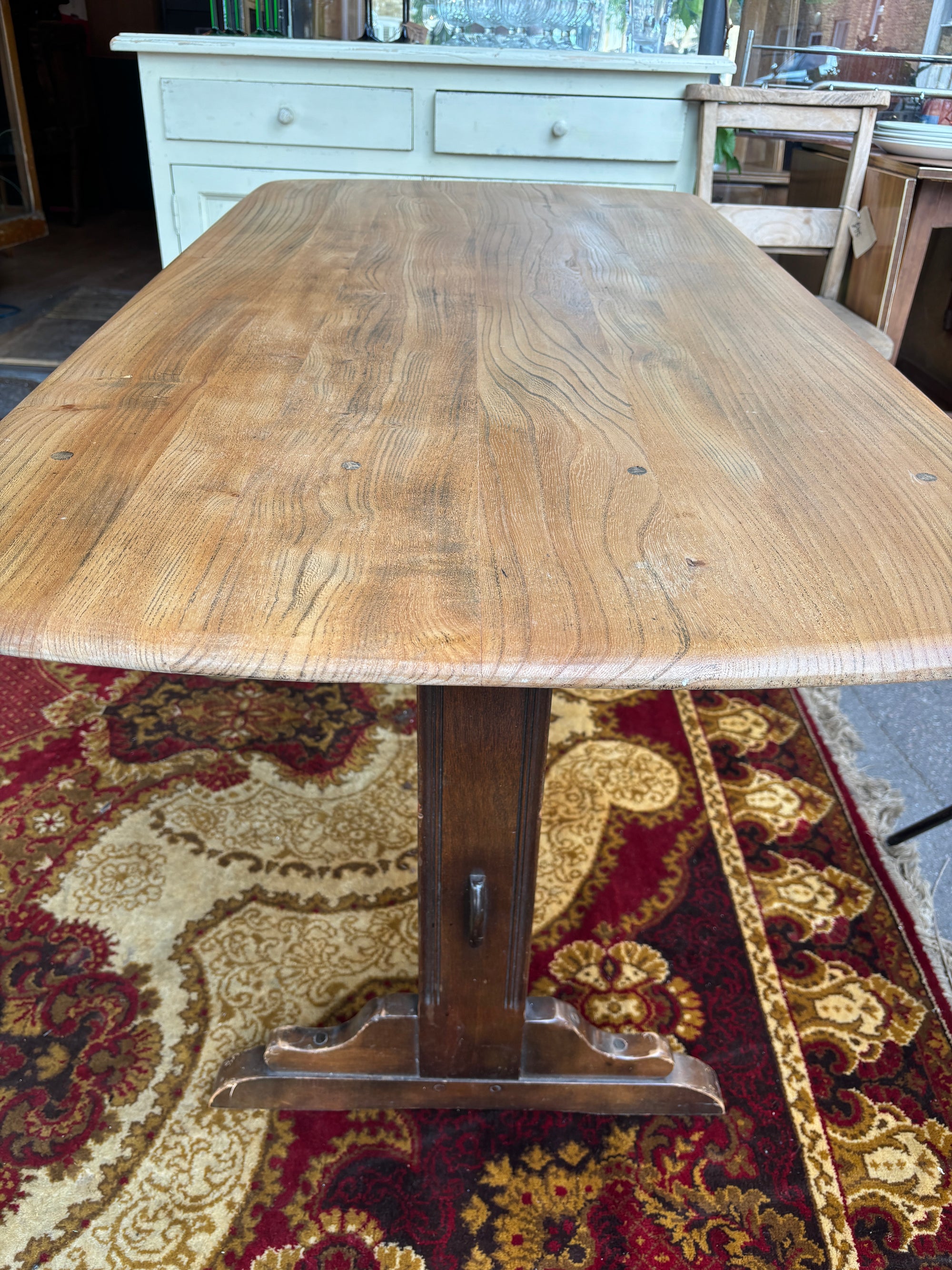 Vintage Ercol refectory table
