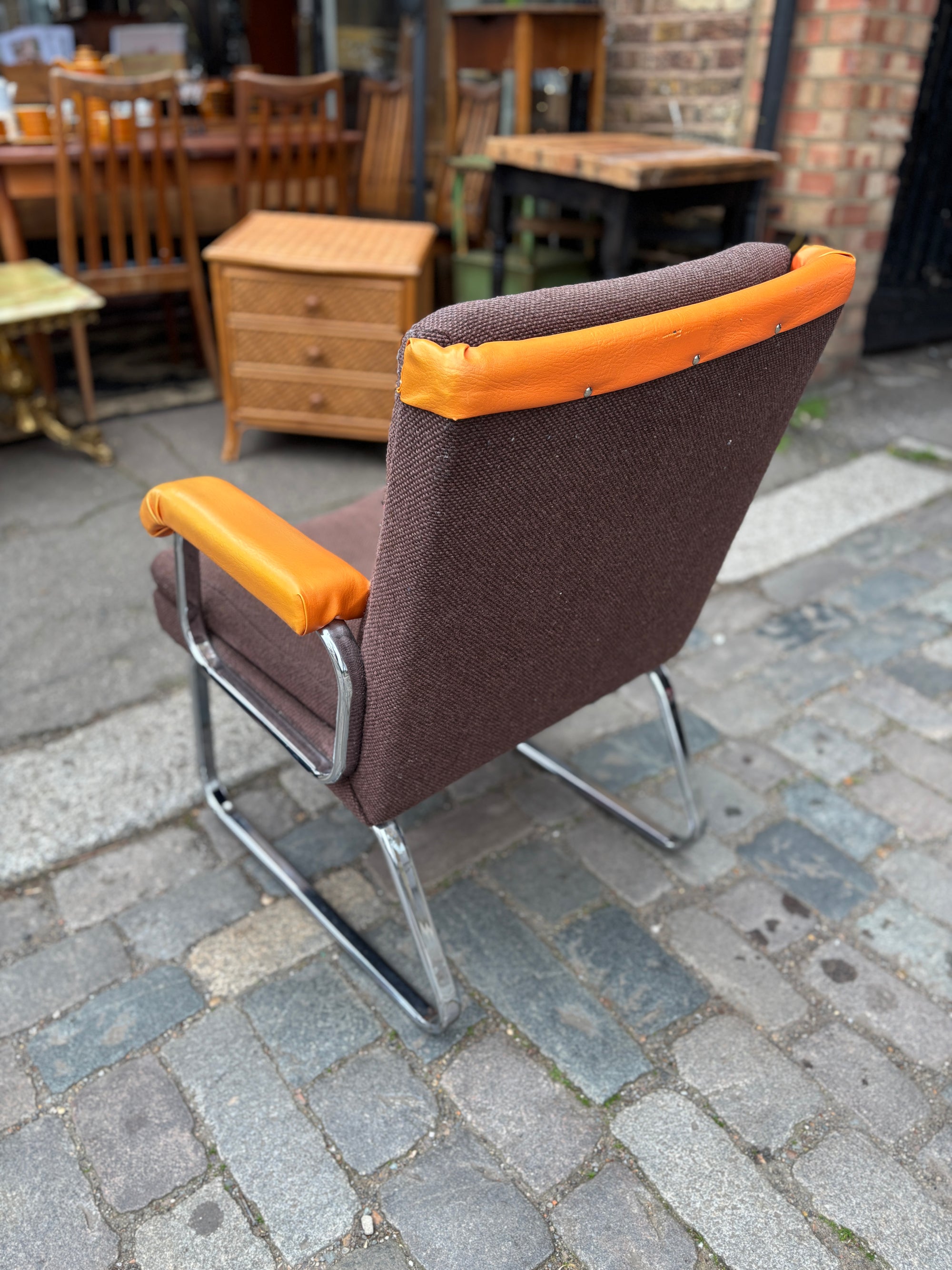 Vintage 1970s Gordon Russell for Verco office chair