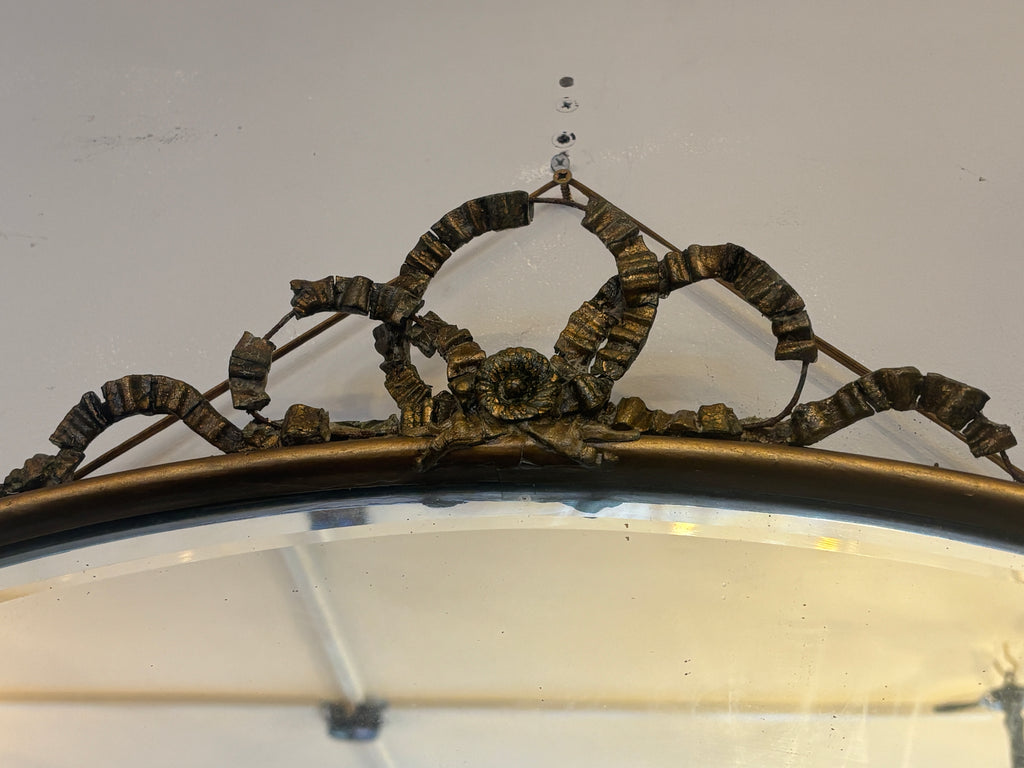 Victorian gilded mirror