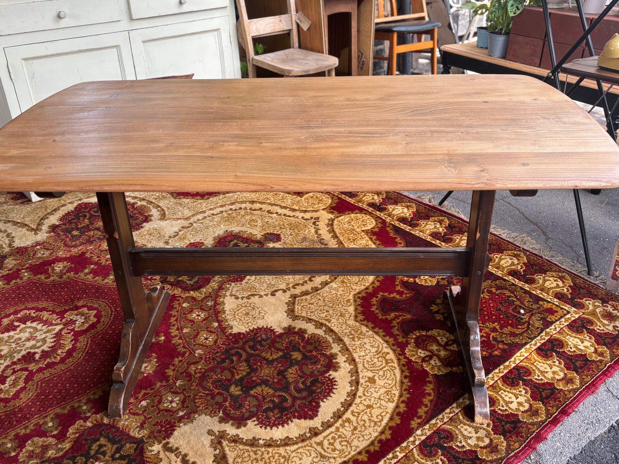 Vintage Ercol refectory table