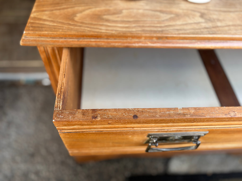 Antique Australian fruitwood set of drawers