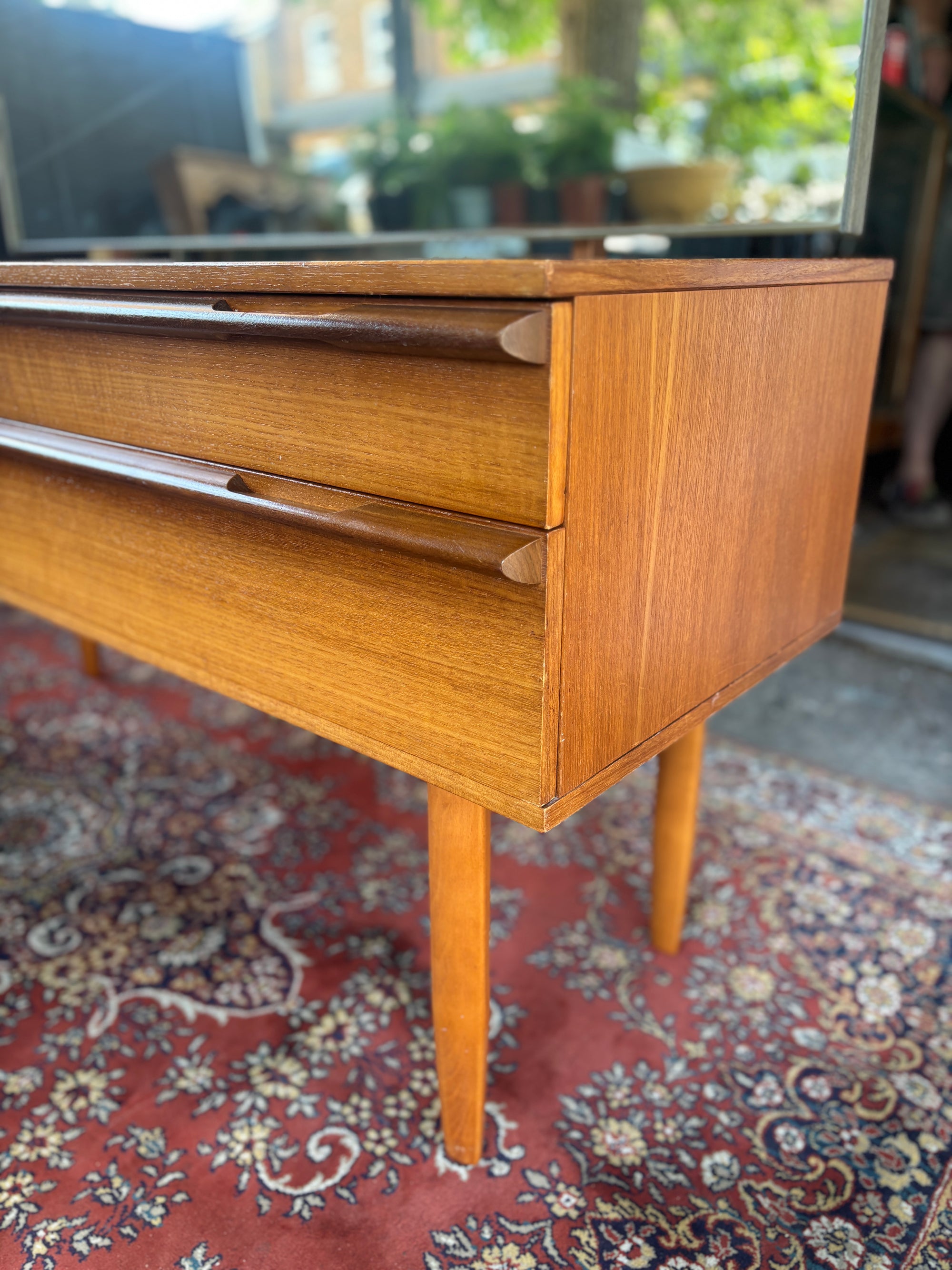 Mid century teak Avalon dressing table/sideboard