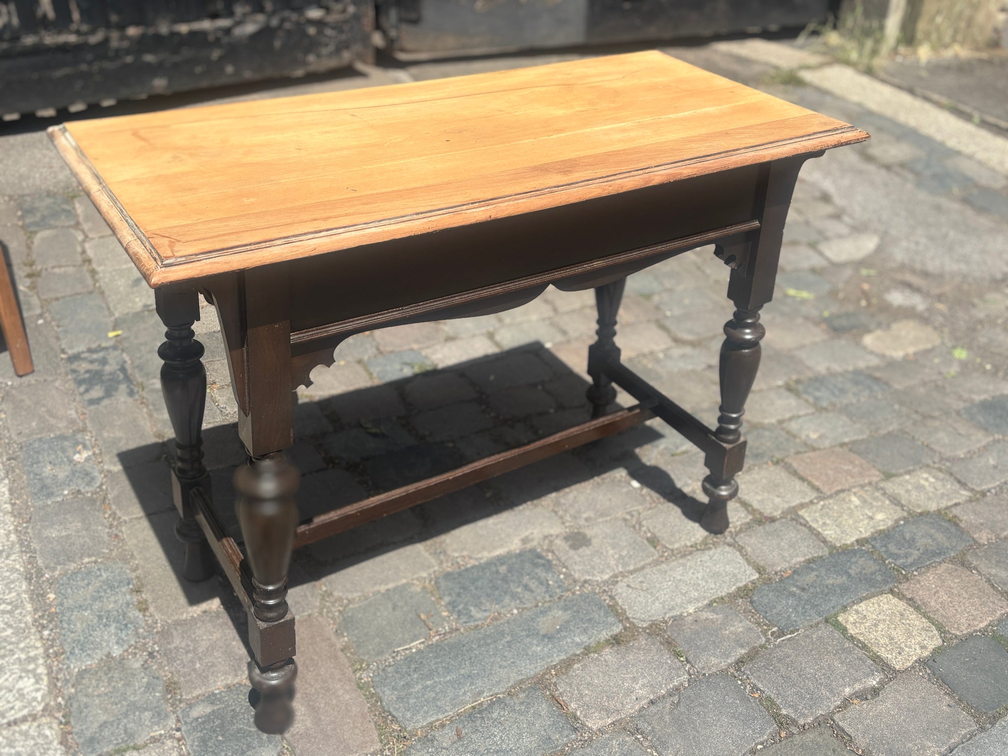 Antique mahogany church table