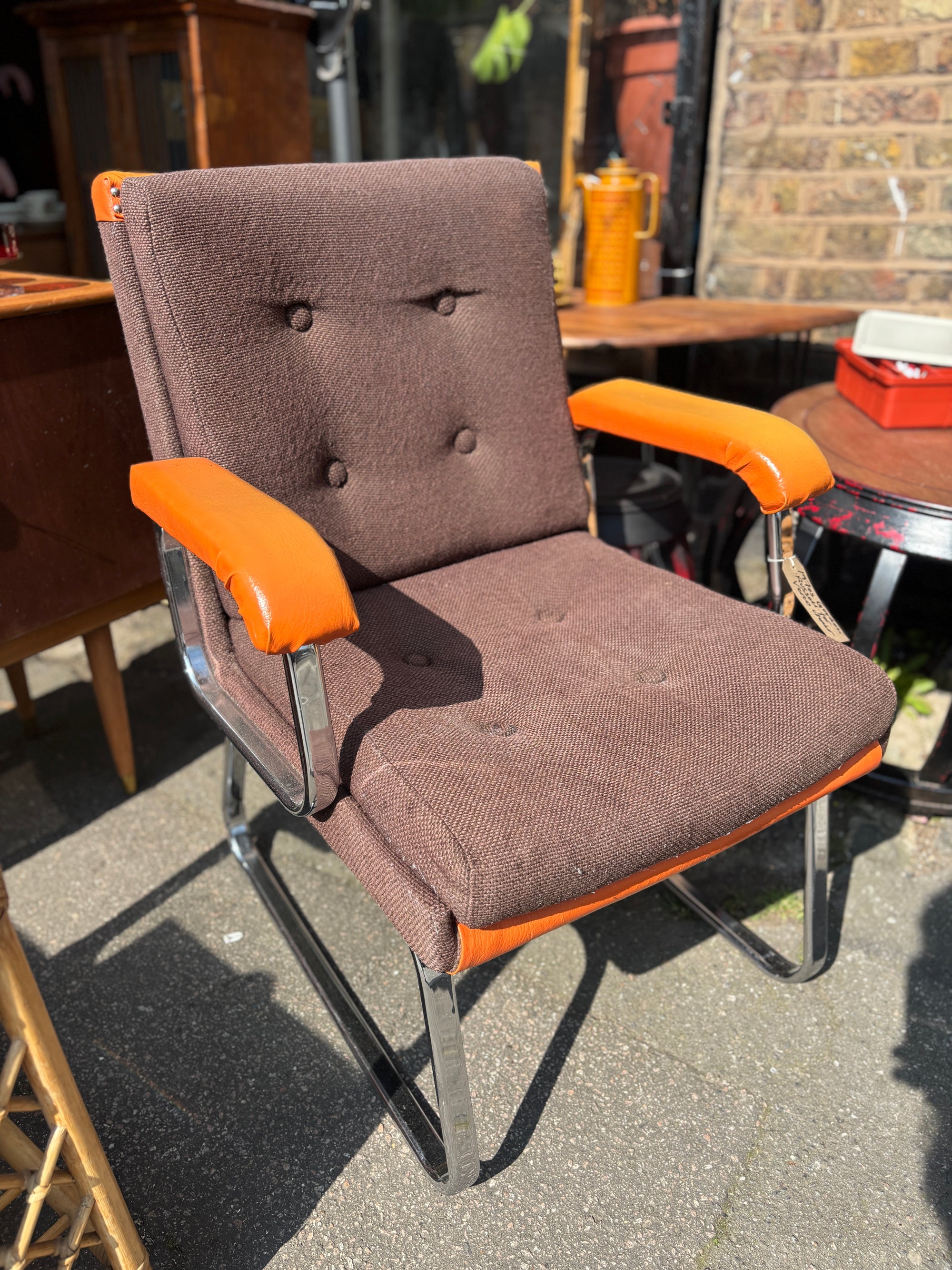 Vintage 1970s Gordon Russell for Verco office chair