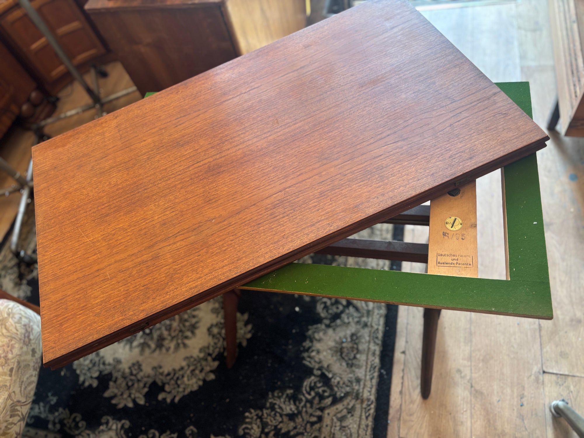 Mid Century Wilhelm Renz extendable coffee table/dining table