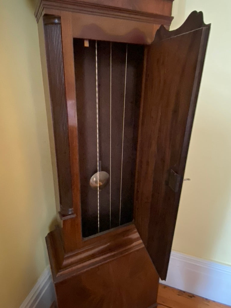 Antique late 18th Century Moon Dial Long Case/Grandfather Clock