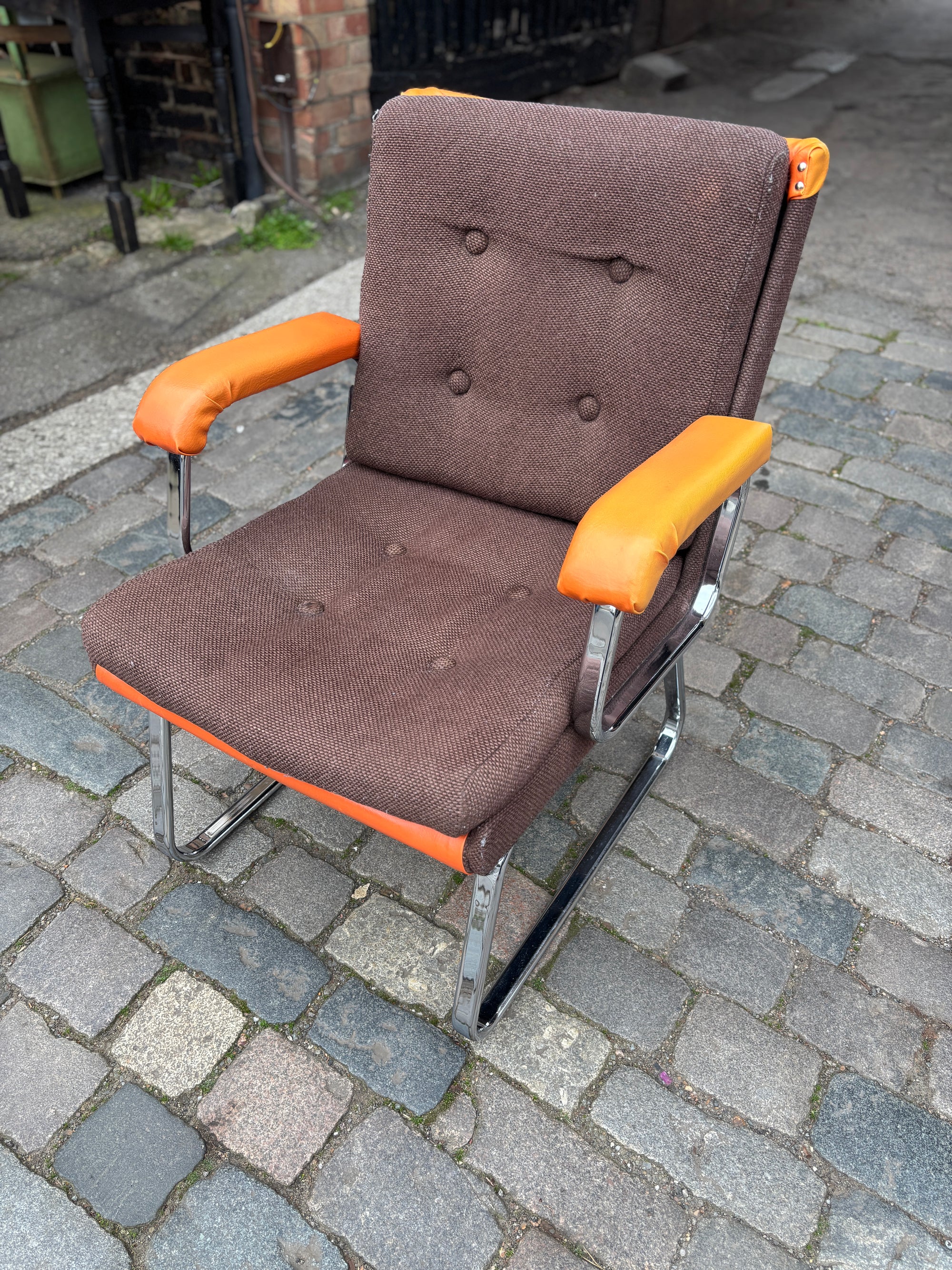 Vintage 1970s Gordon Russell for Verco office chair