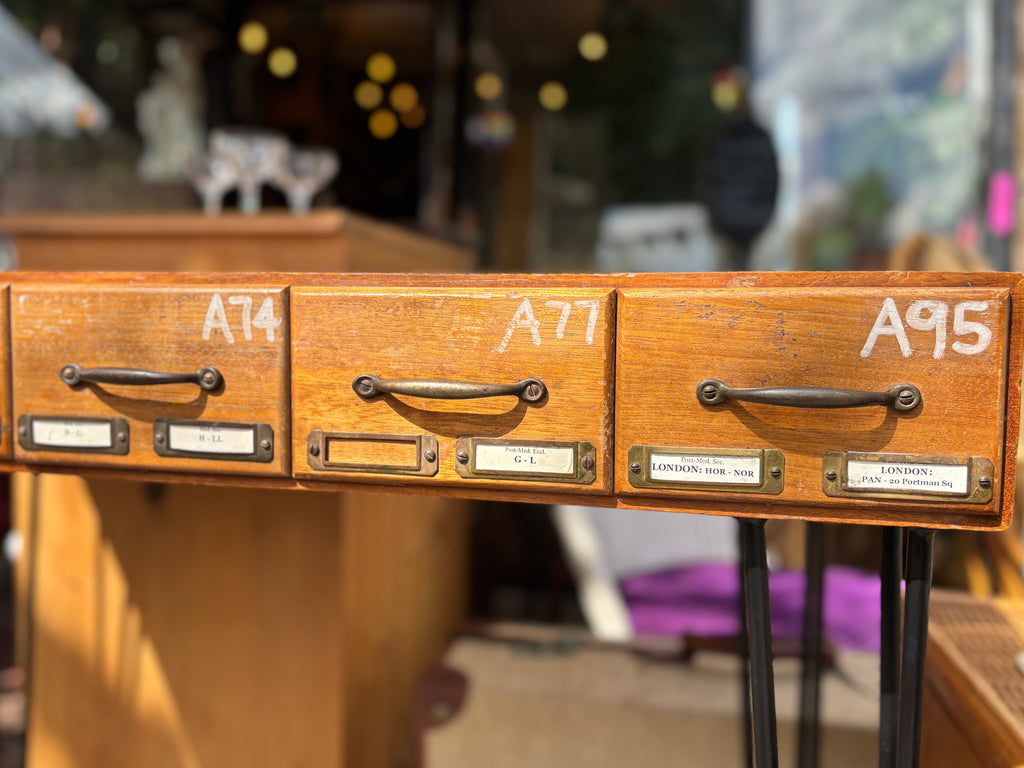 Vintage British Museum specimen drawers