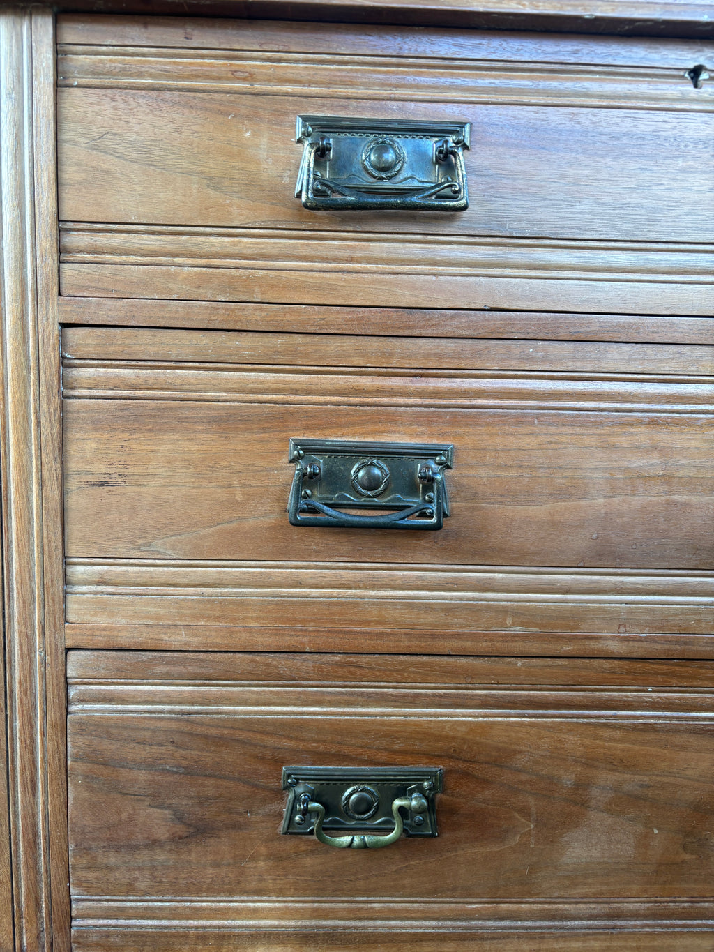 Antique Australian fruitwood set of drawers