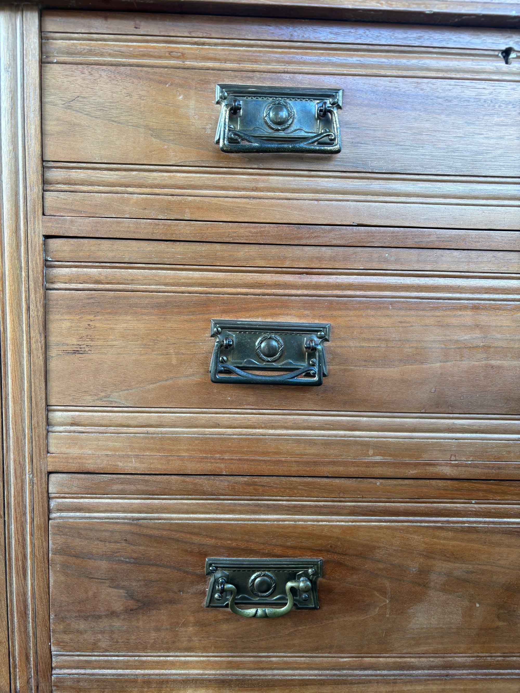 Antique Australian fruitwood set of drawers