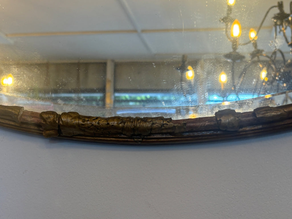 Victorian gilded mirror