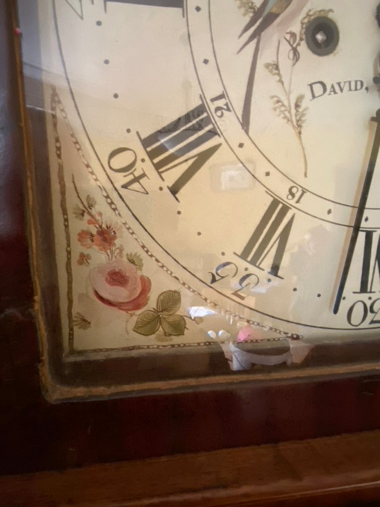 Antique late 18th Century Moon Dial Long Case/Grandfather Clock