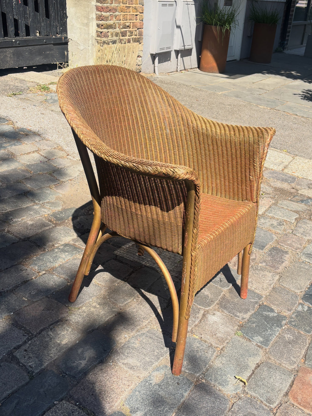 Vintage Lloyd Loom chair