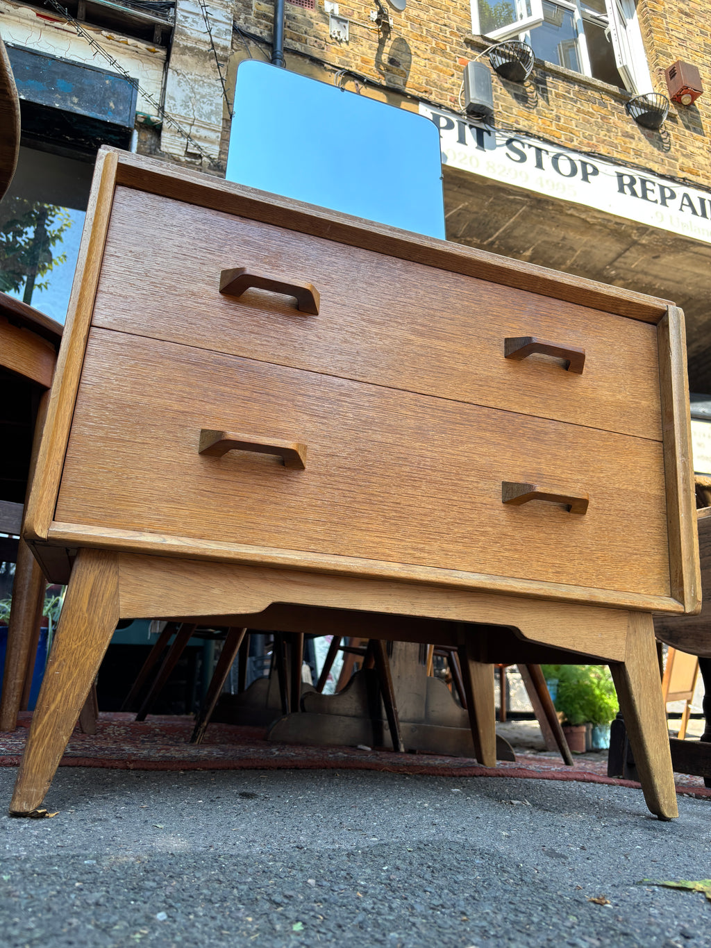 Mid century G Plan Brandon drawers and mirror