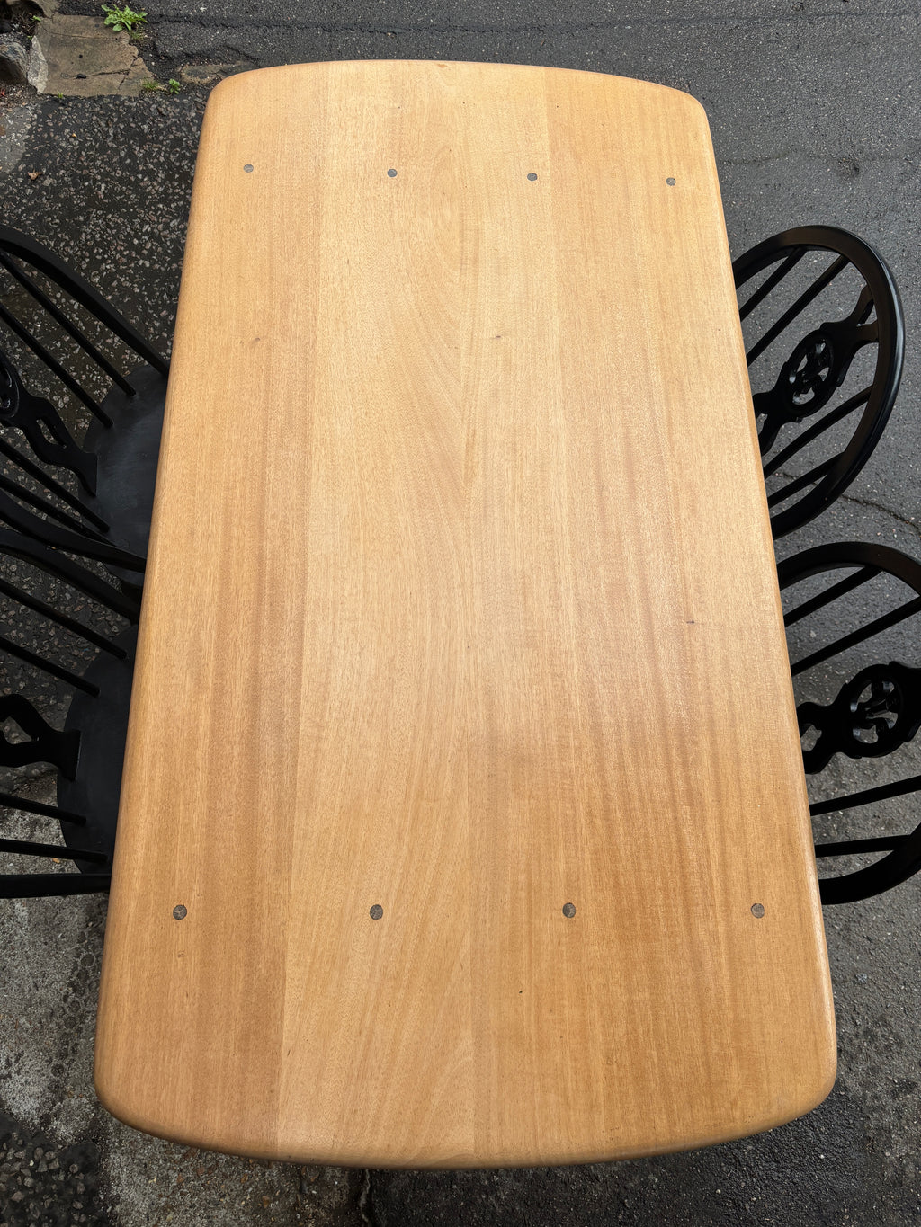 Mid Century Ercol refractory table and chairs