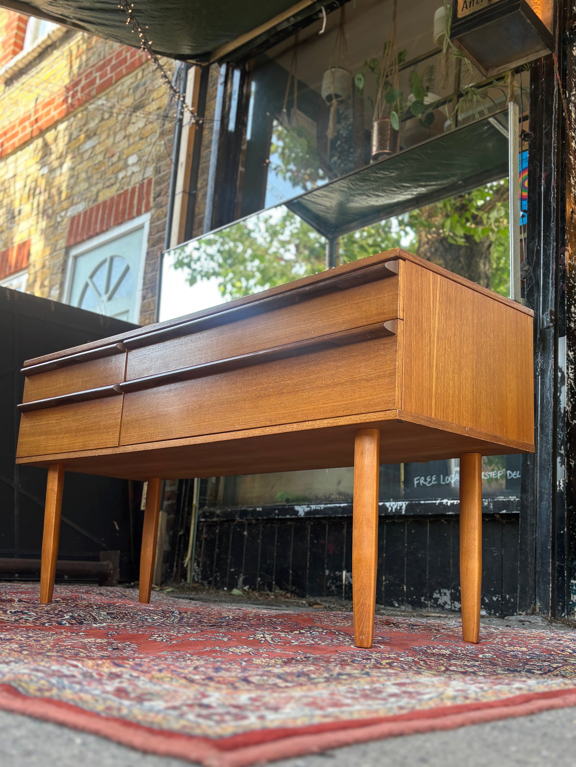 Mid century teak Avalon dressing table/sideboard