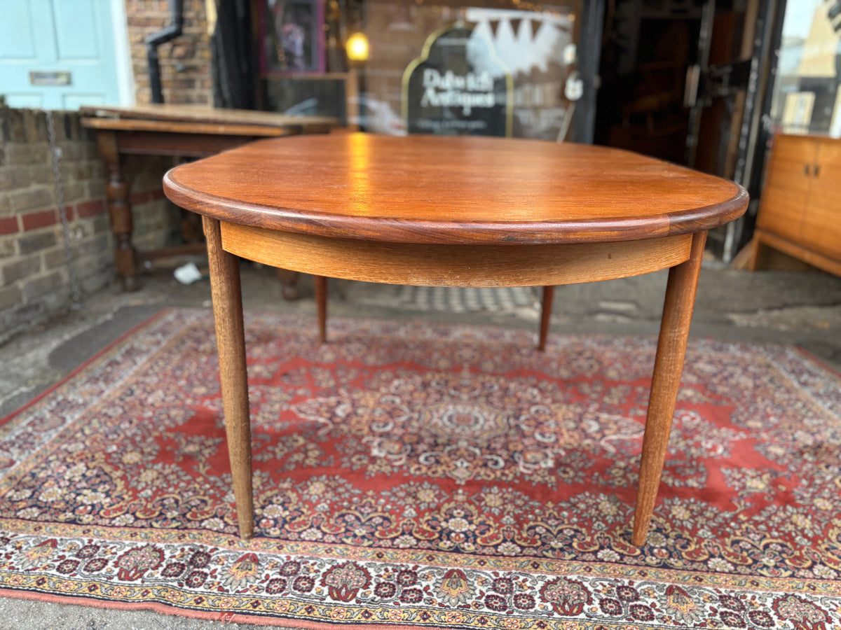 Mid Century early G-Plan teak extendable table