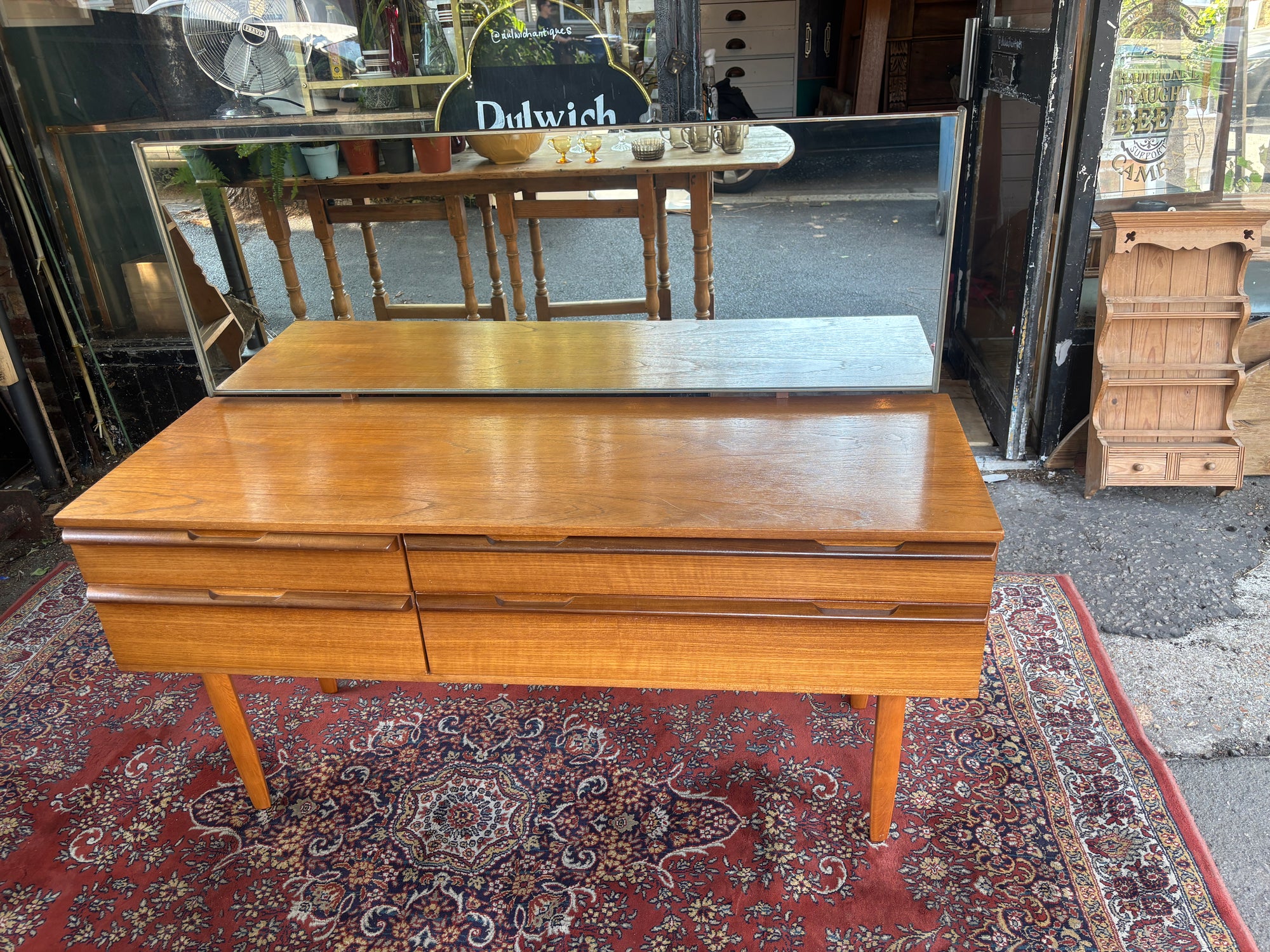 Mid century teak Avalon dressing table/sideboard