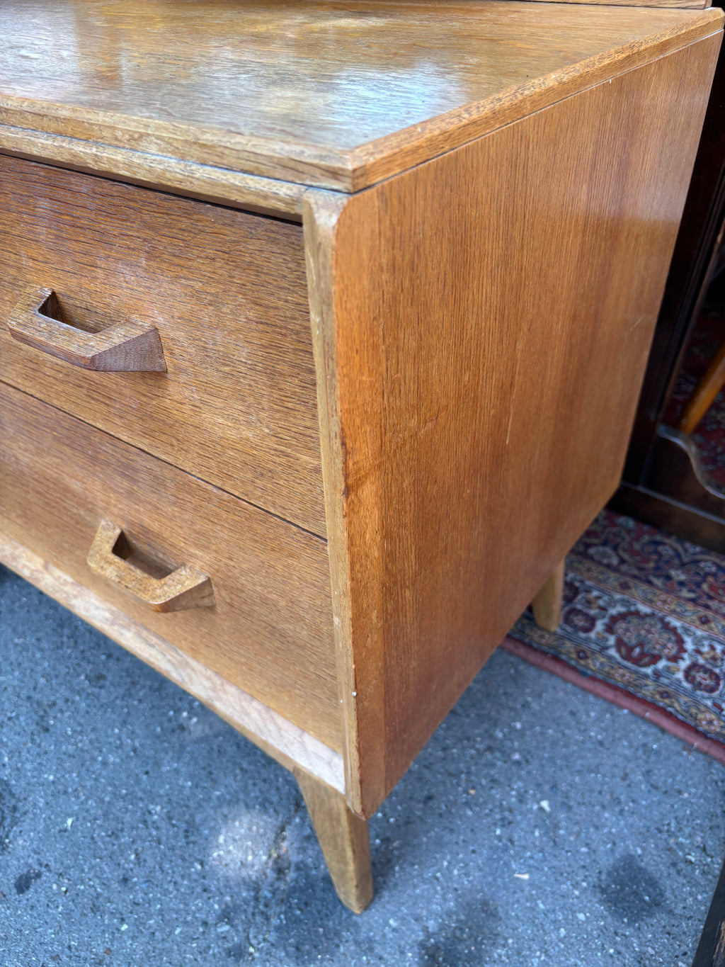 Mid century G Plan Brandon drawers and mirror