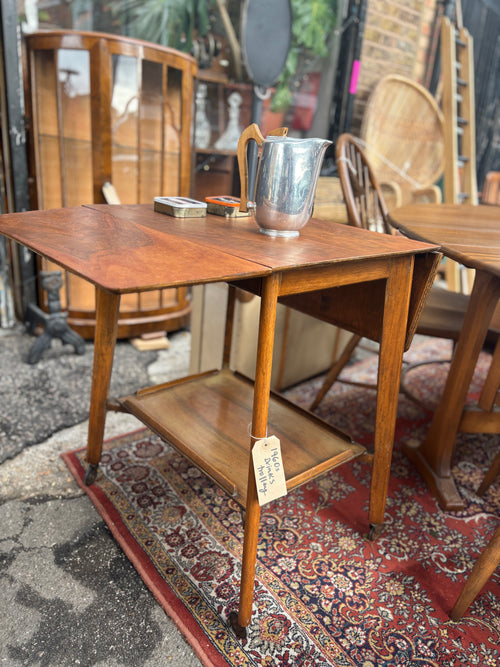1960s foldout drinks trolley