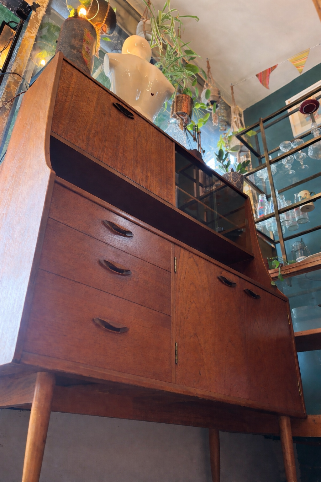 Mid Century G Plan teak highboard