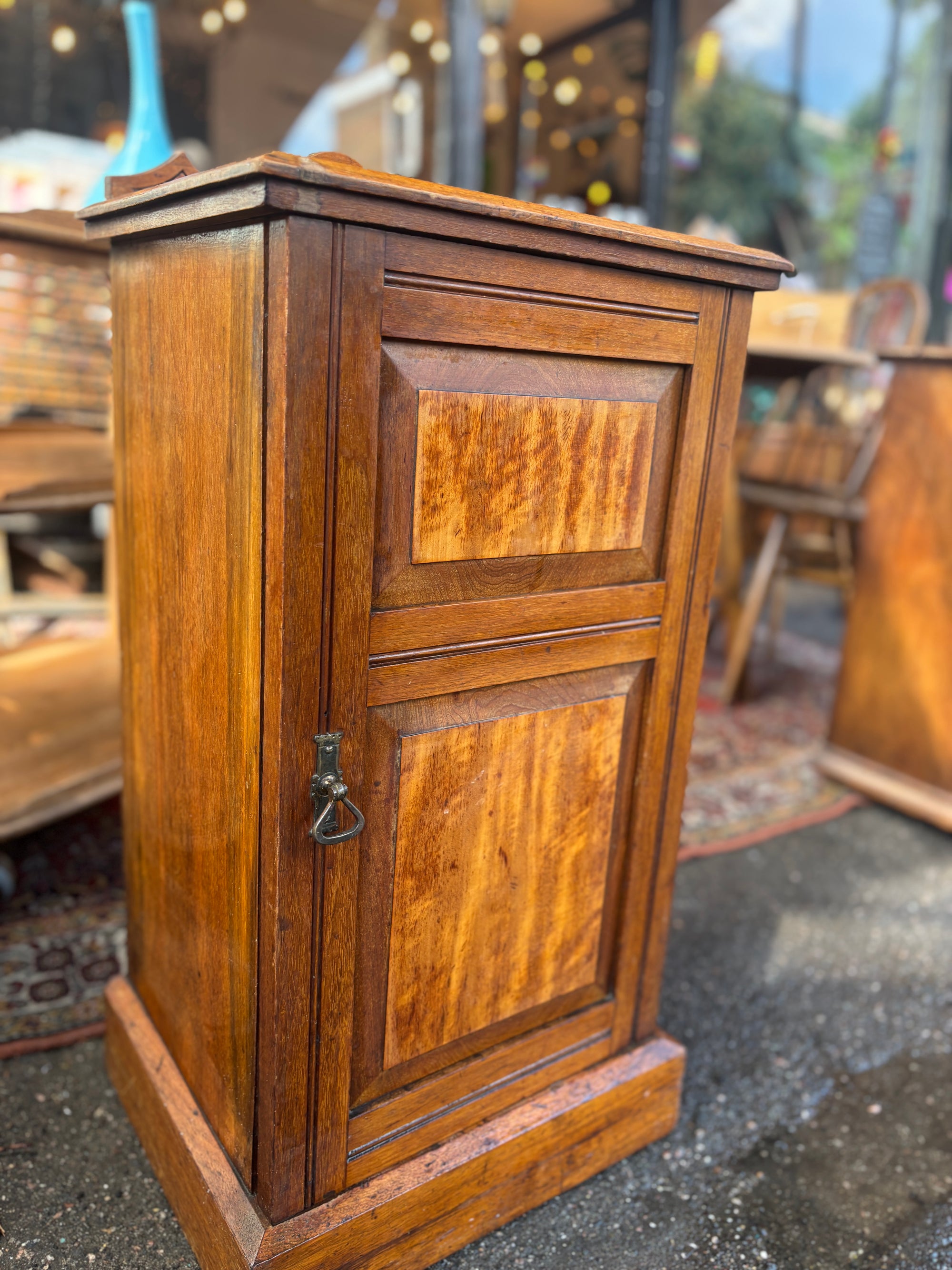 Victorian mahogany pot cupboard