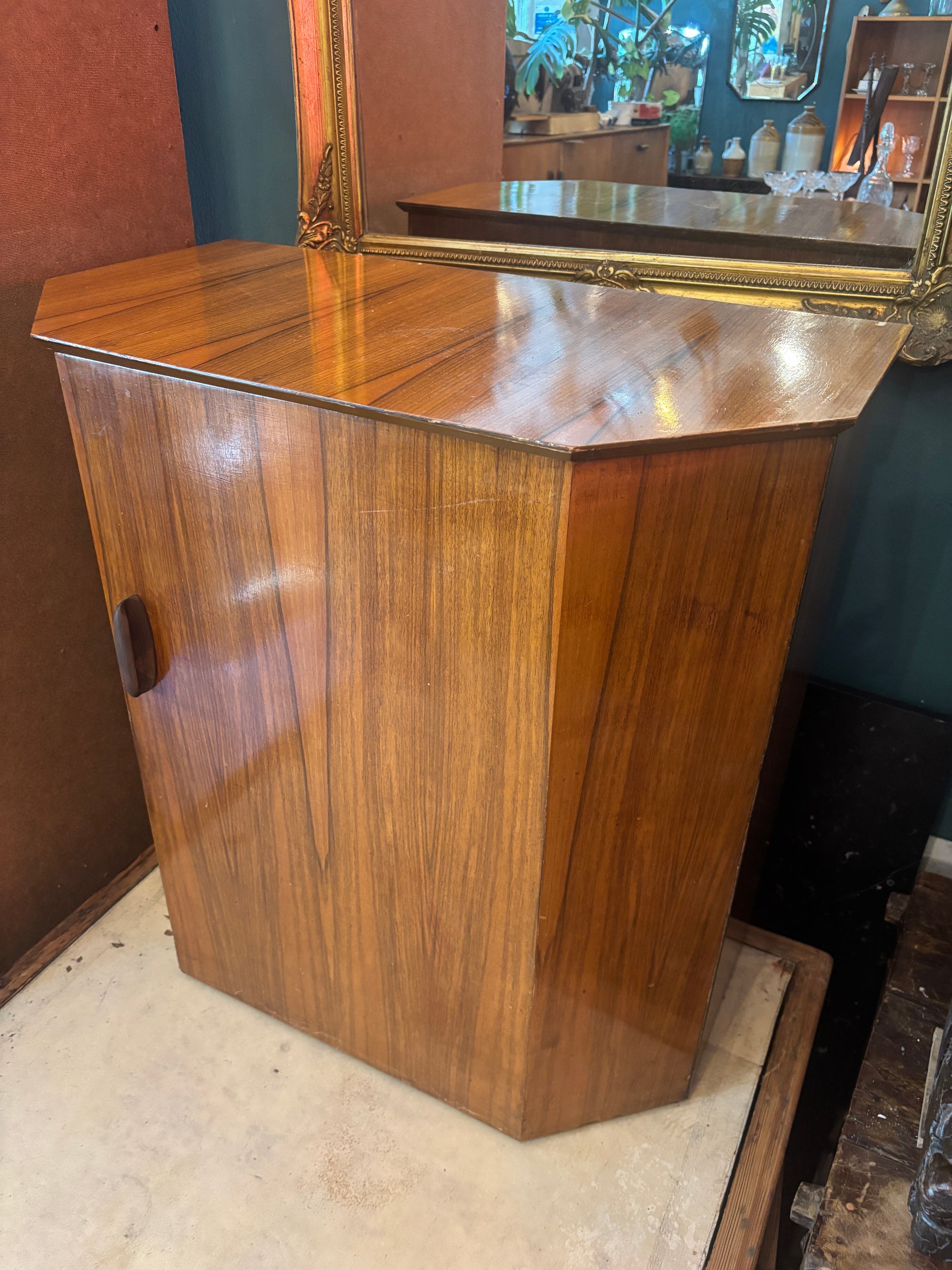 Vintage metamorphic desk/telephone table