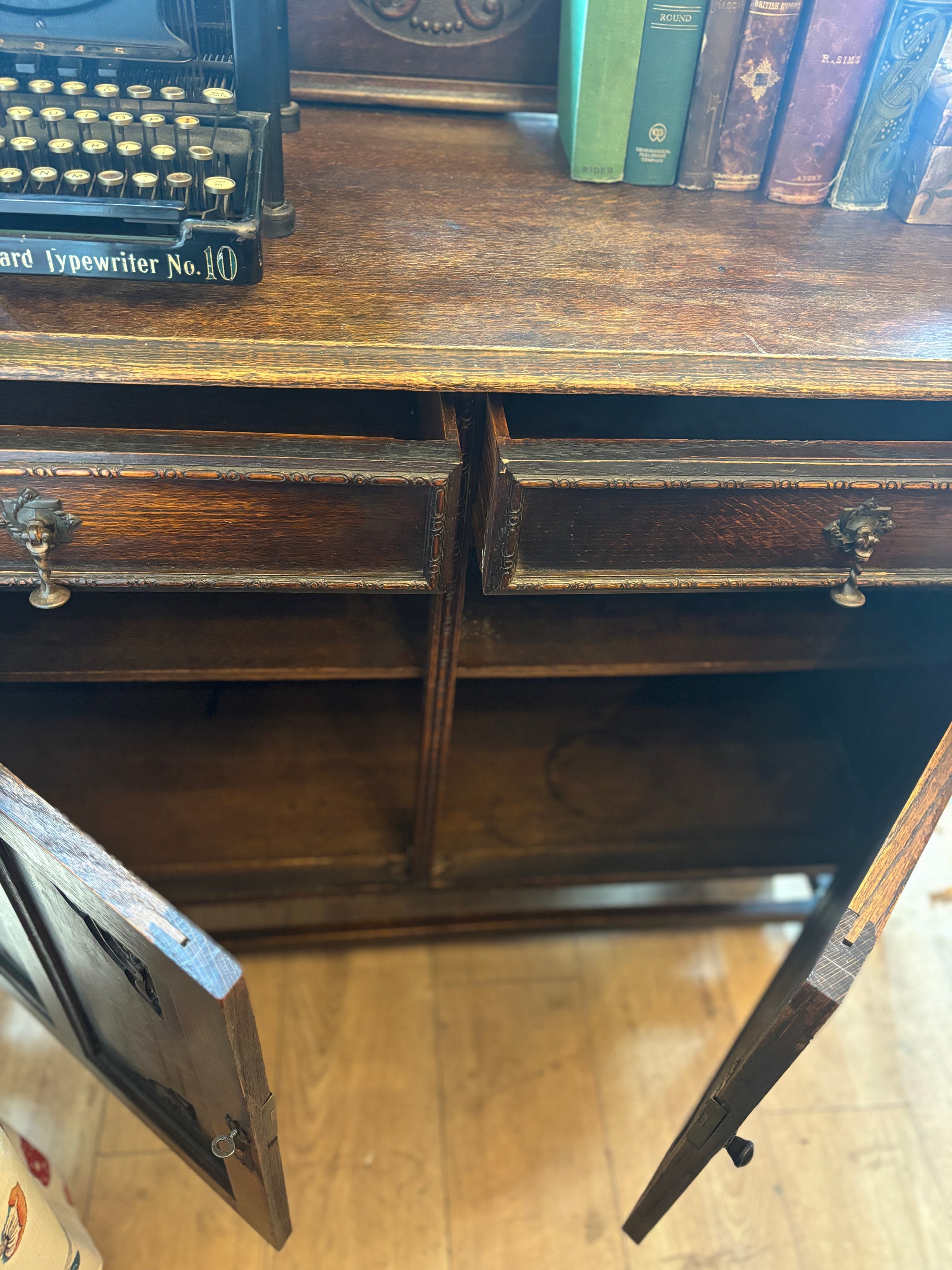 Antique Victorian sideboard