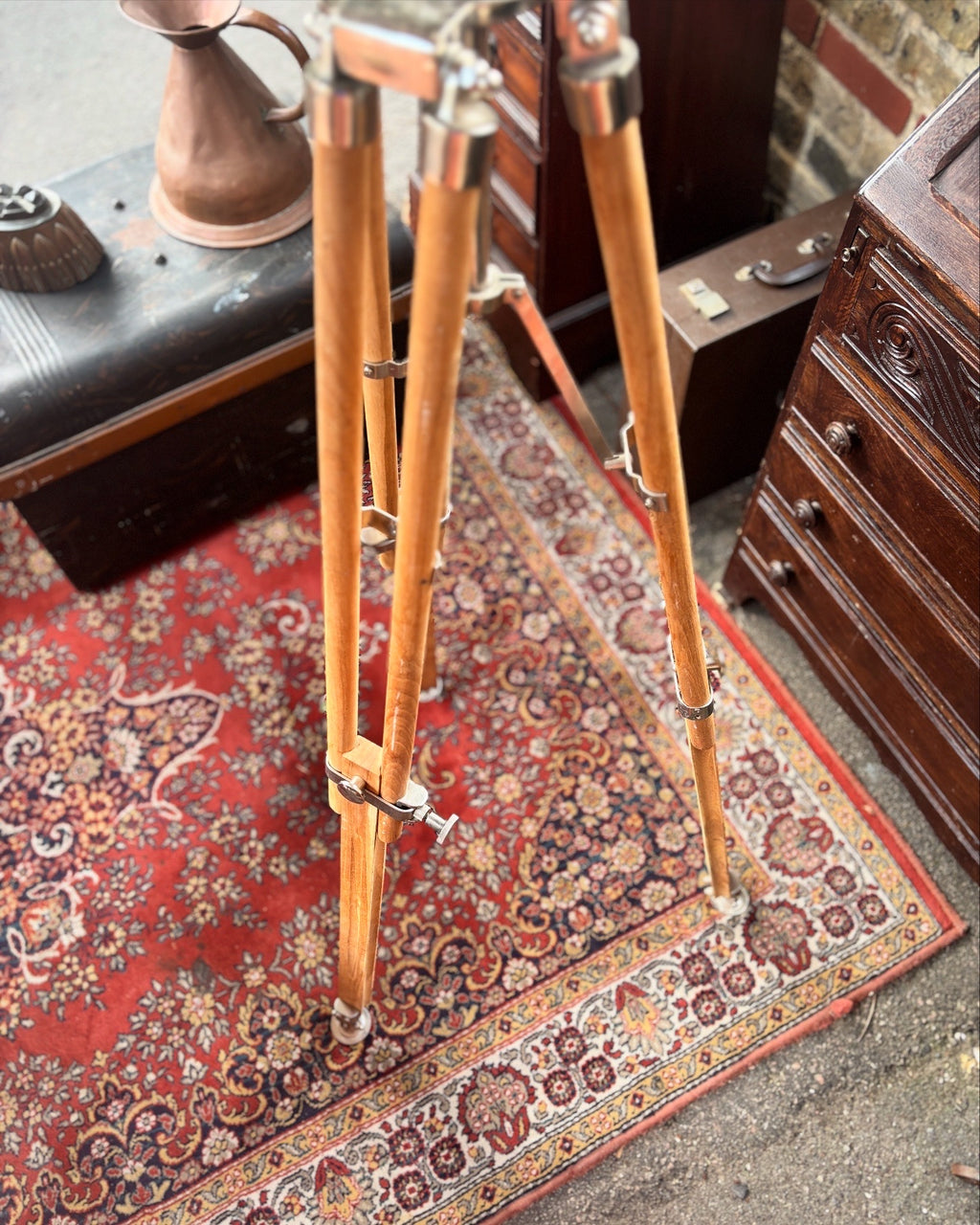 Vintage 1950s theatre strand light