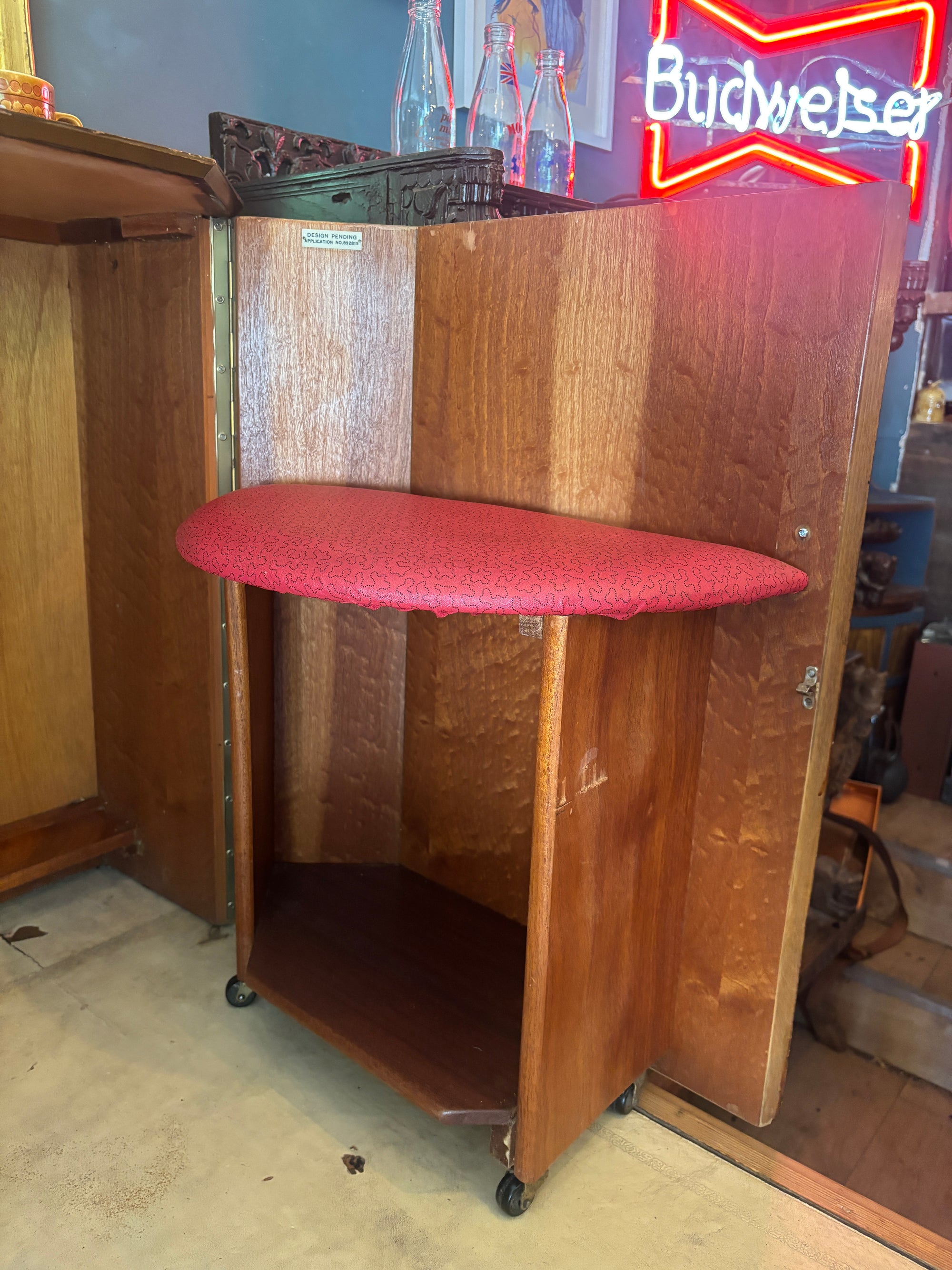 Vintage metamorphic desk/telephone table
