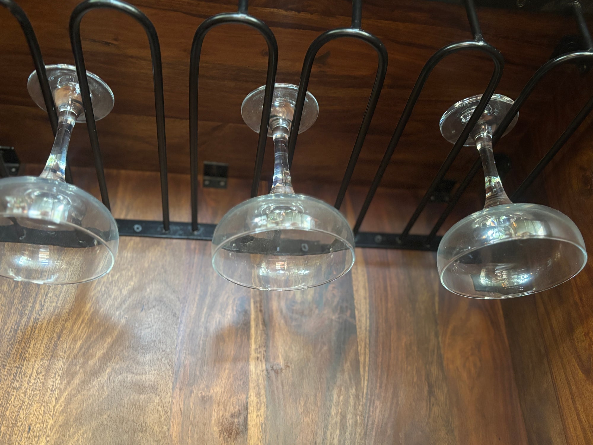 Solid mango wood cocktail/drinks cabinet