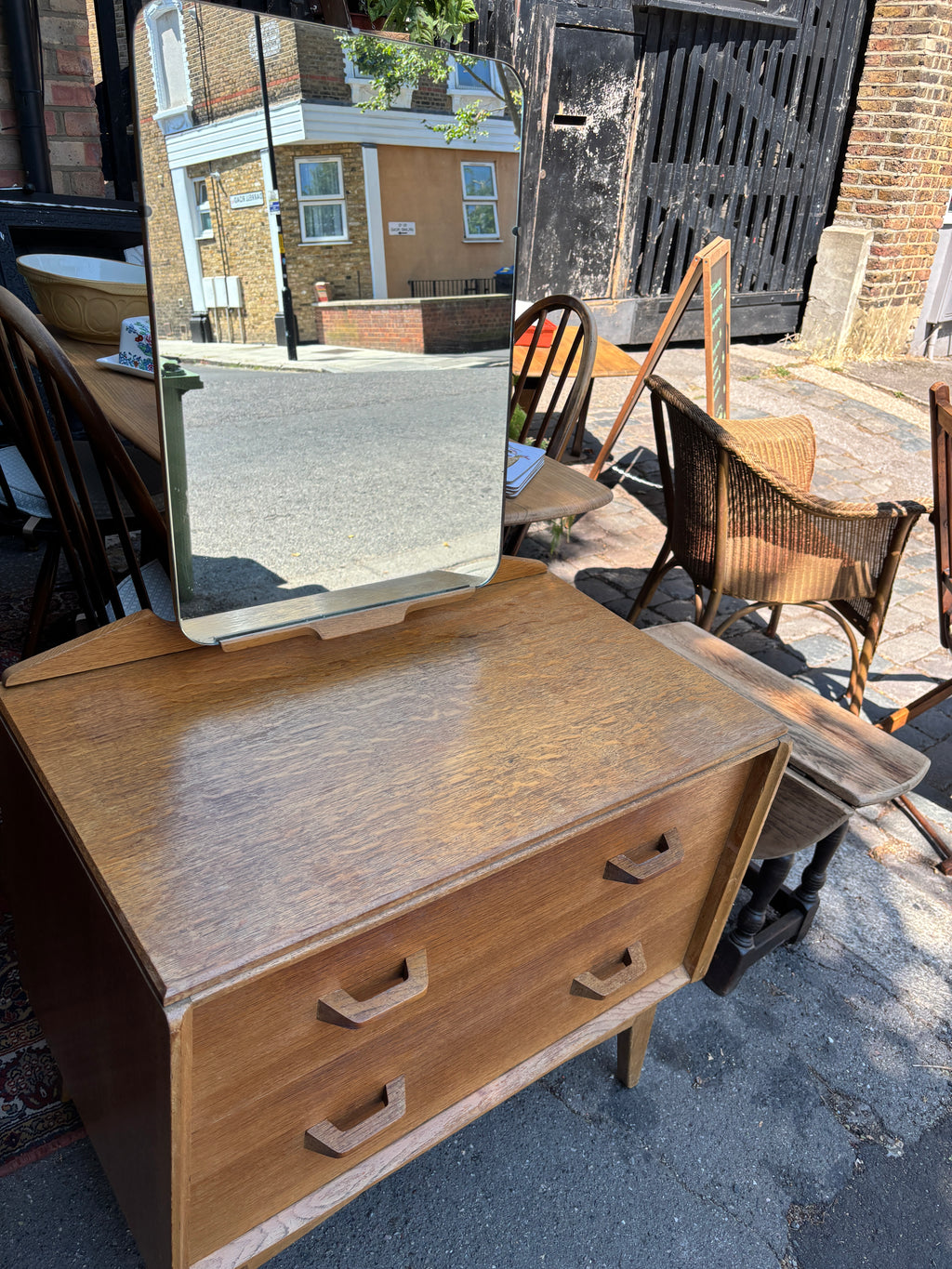 Mid century G Plan Brandon drawers and mirror