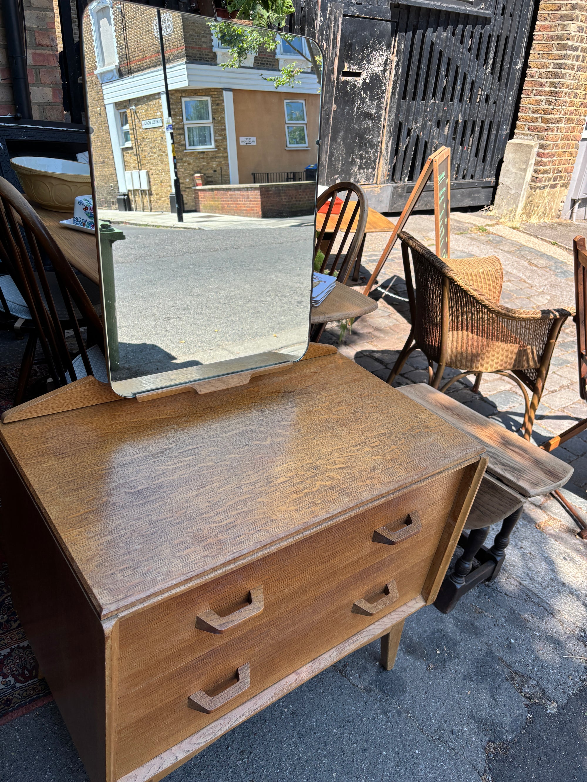 Mid century G Plan Brandon drawers and mirror