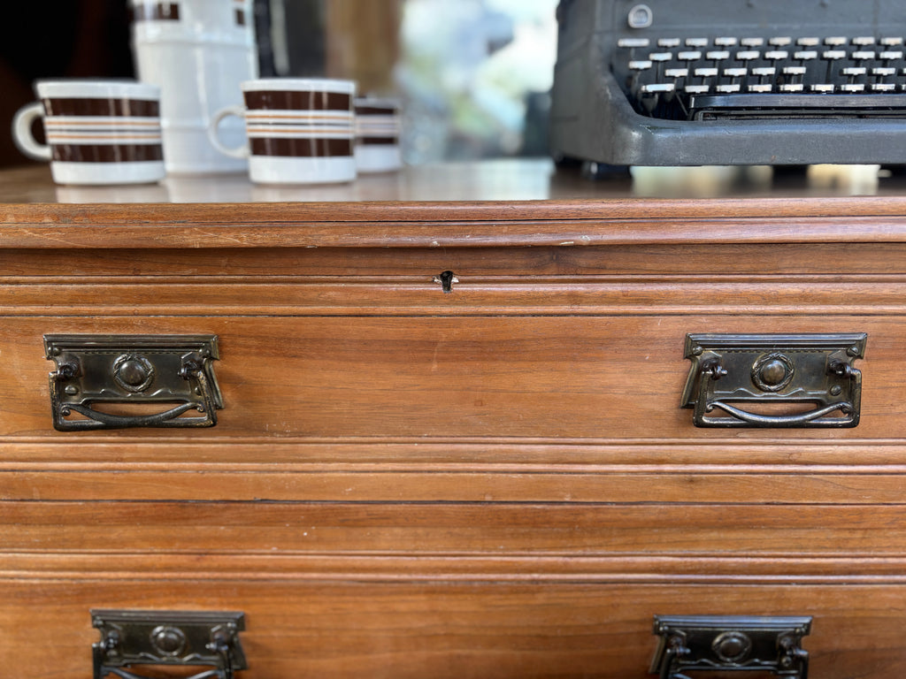 Antique Australian fruitwood set of drawers