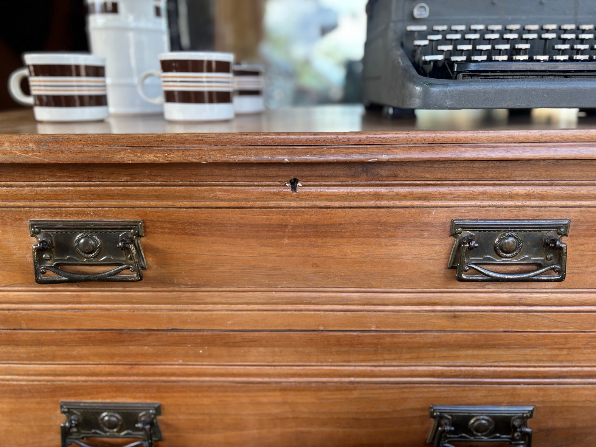 Antique Australian fruitwood set of drawers
