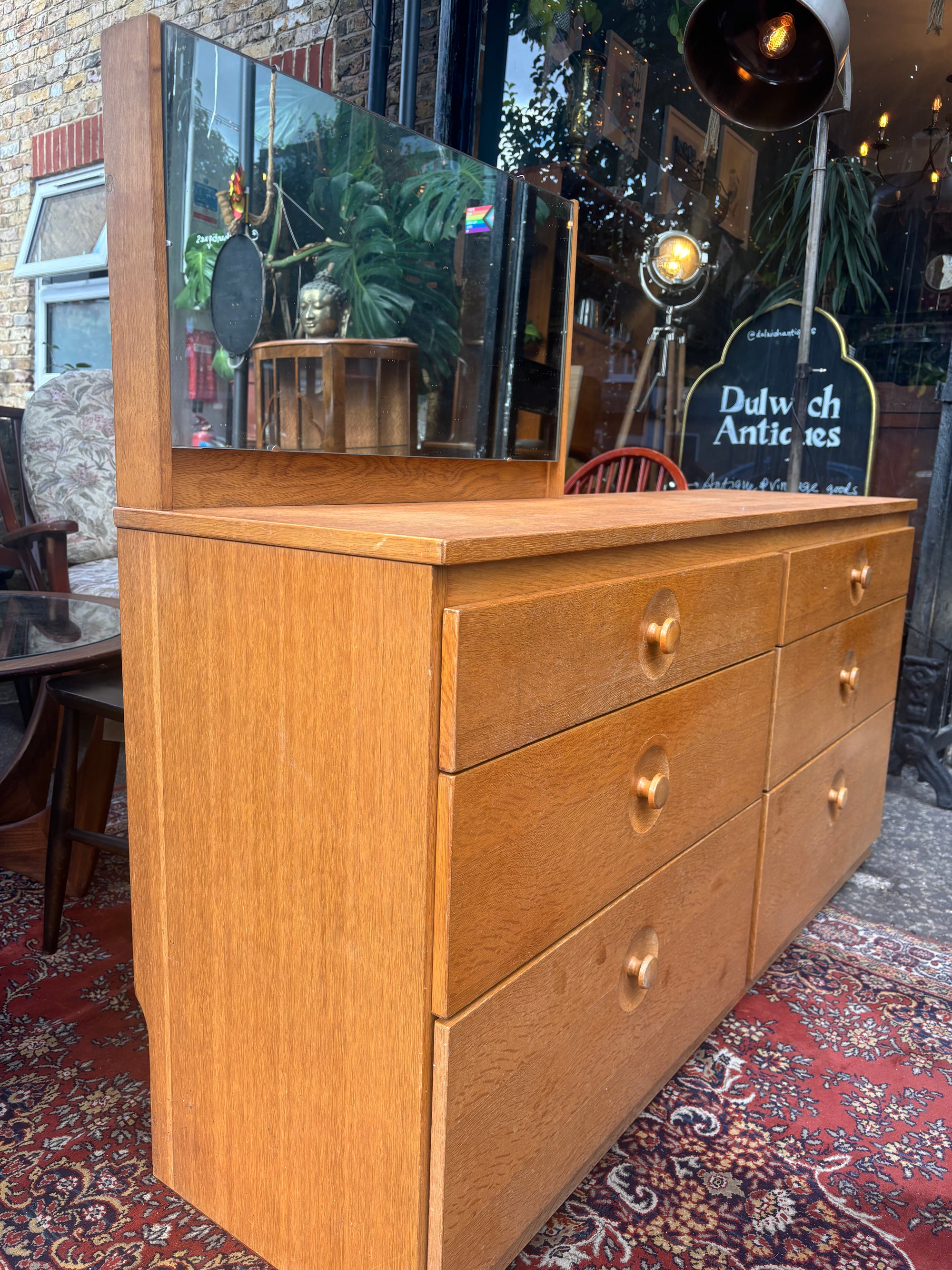 Vintage Meredew drawers with mirror