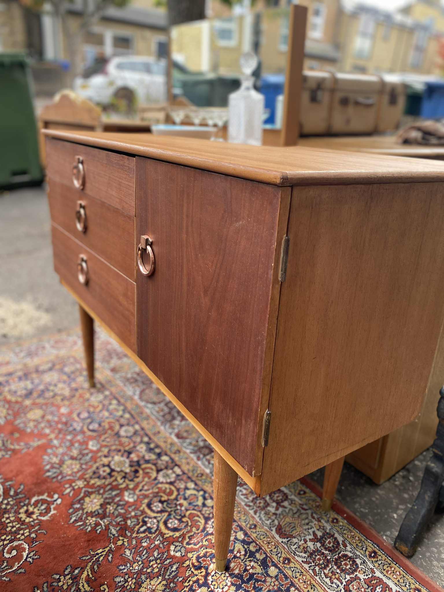 Mid century Schreiber side cabinet