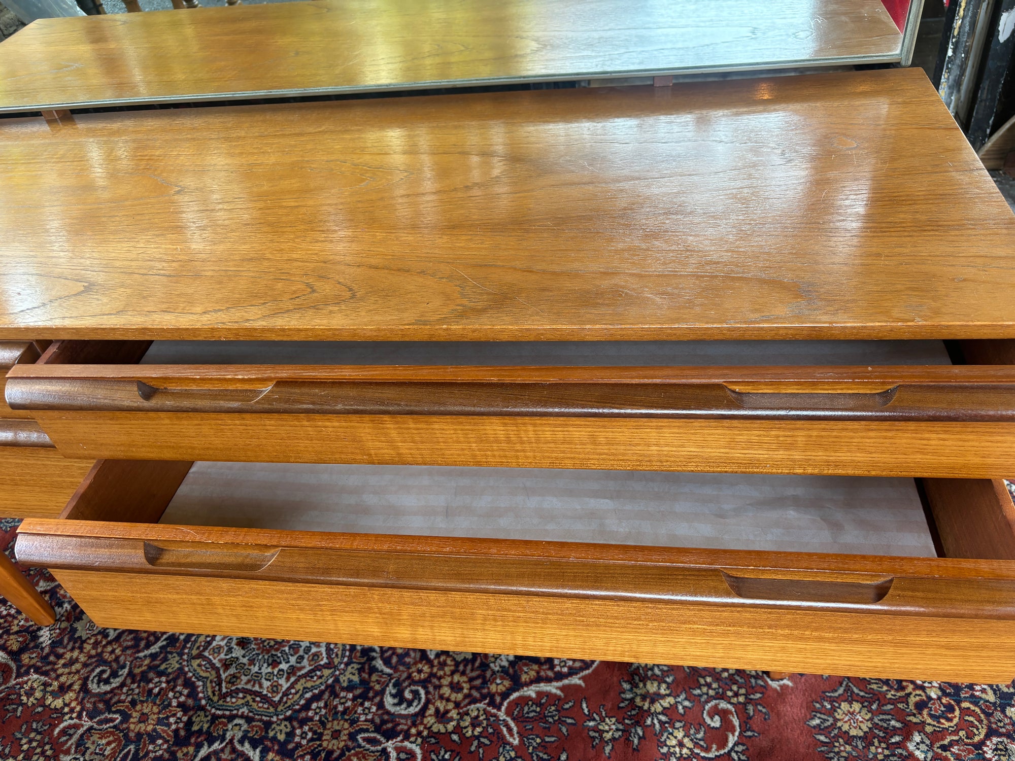 Mid century teak Avalon dressing table/sideboard