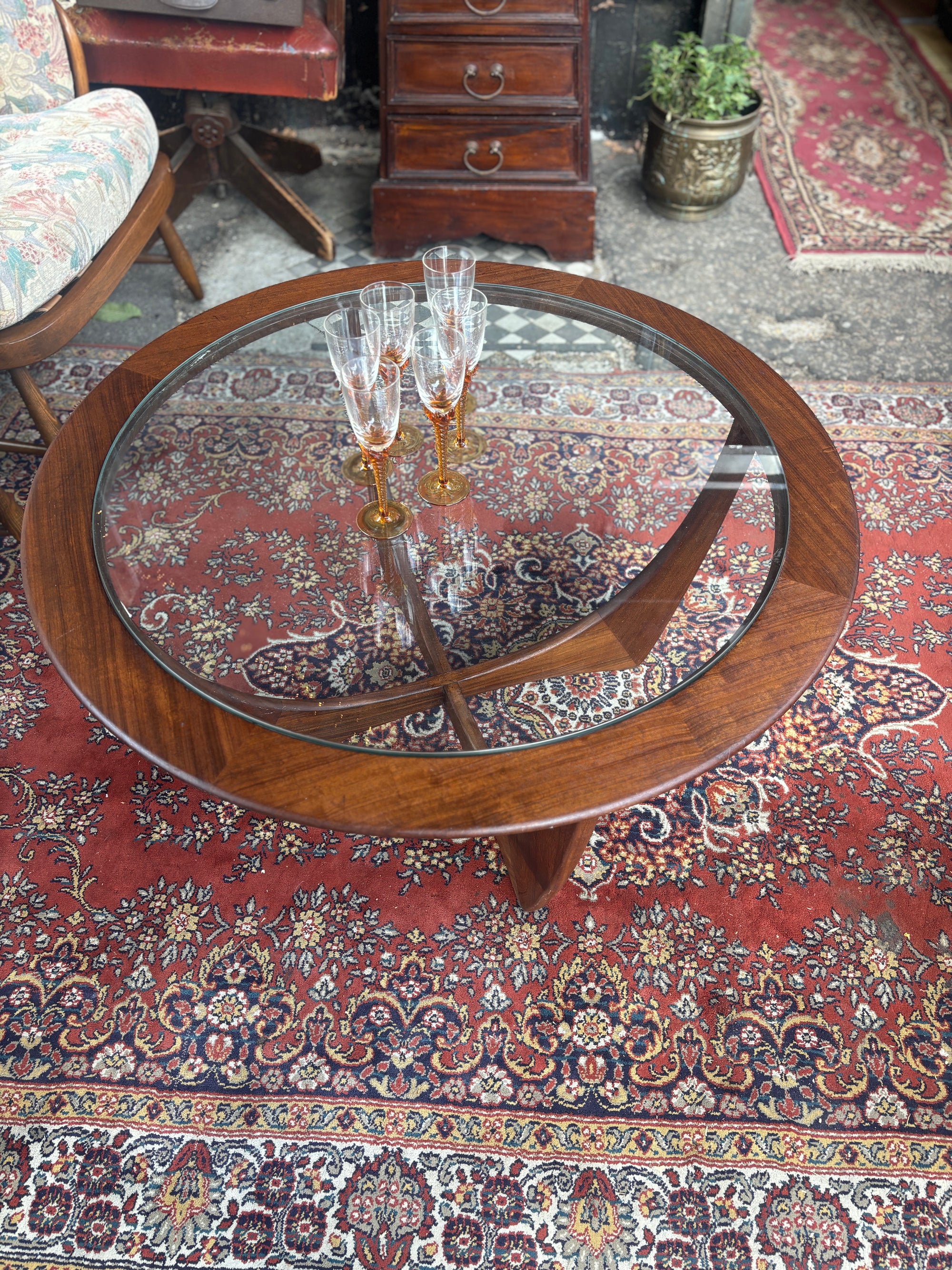 G Plan Astro teak coffee table