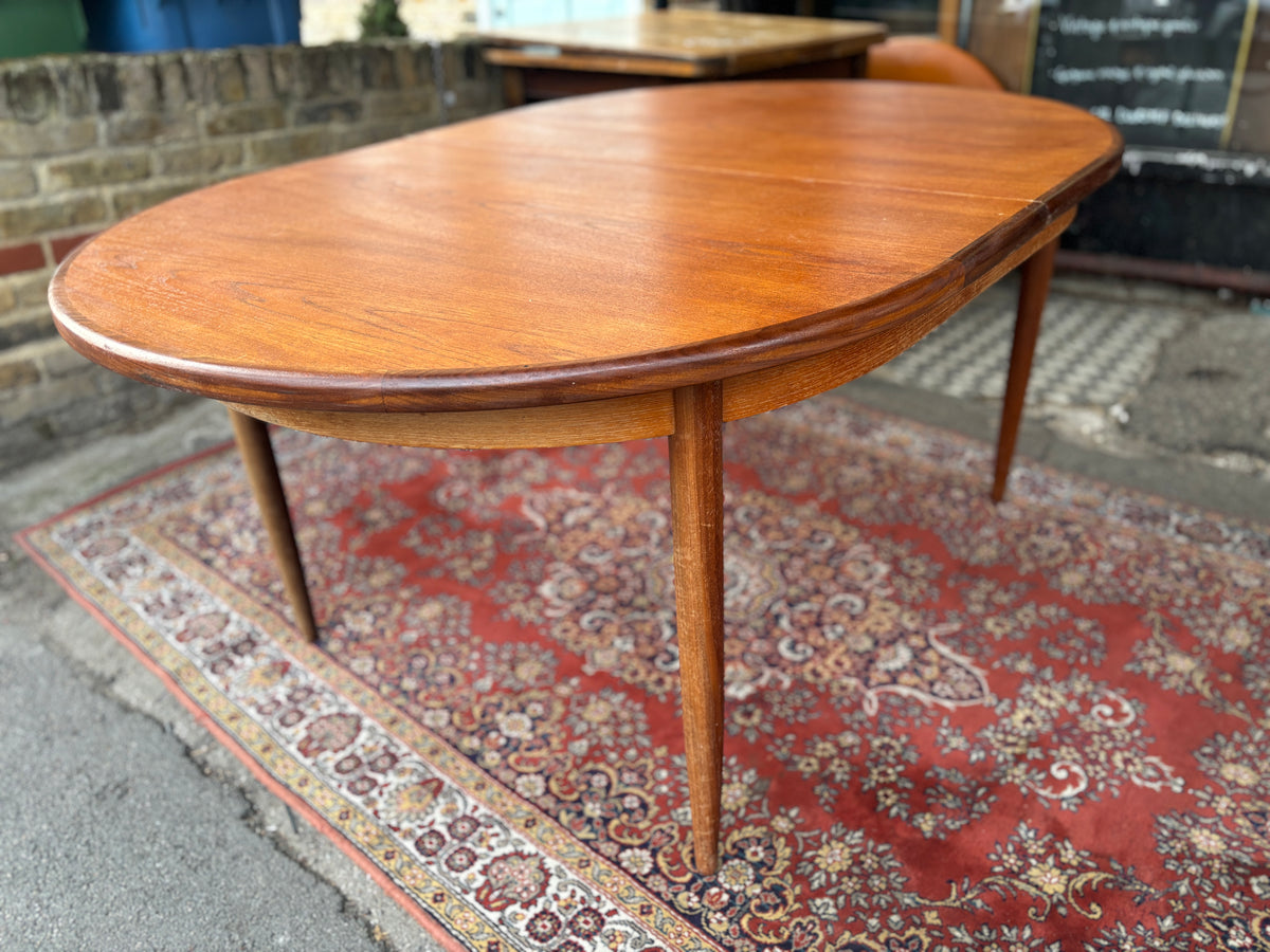 Mid Century early G-Plan teak extendable table