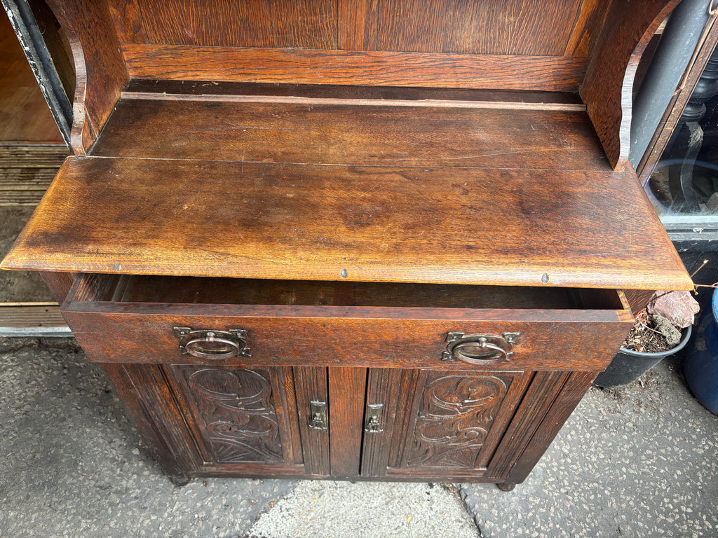 Antique French oak dresser