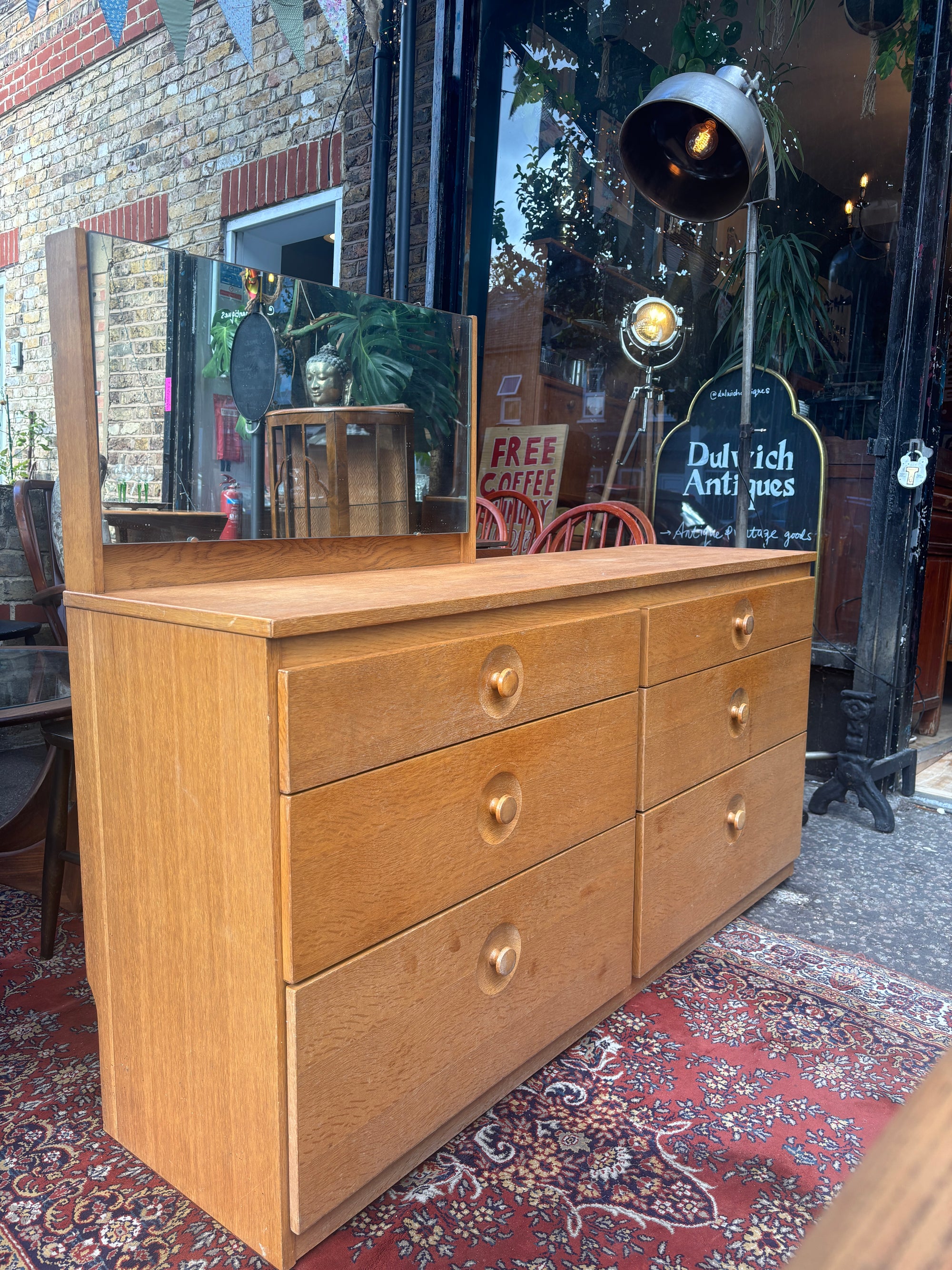 Vintage Meredew drawers with mirror