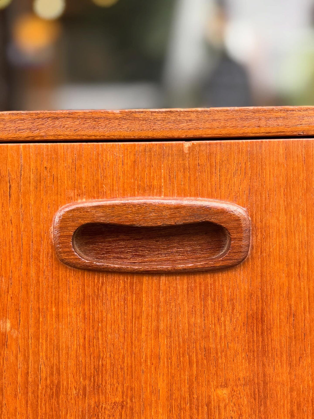 Mid Century teak bureau desk
