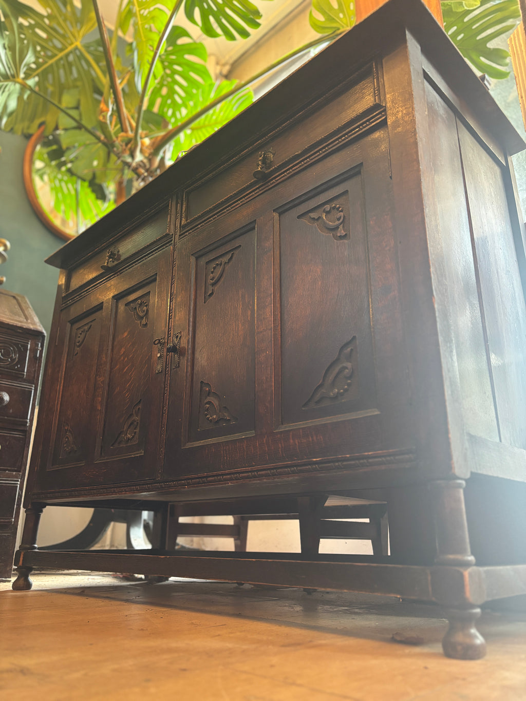 Antique Victorian sideboard